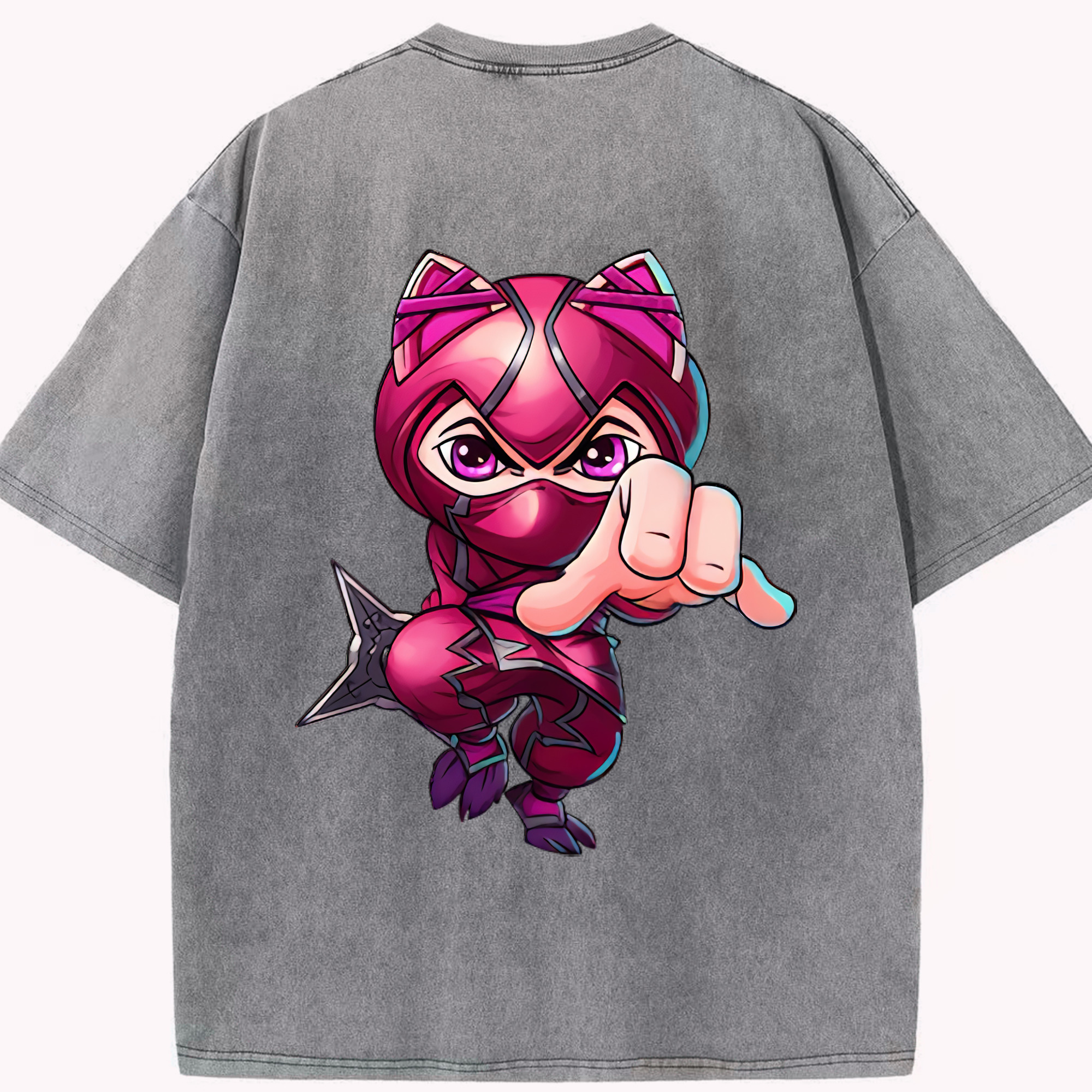 （画像用） ドラえもん Doraemon 綿100% ヴィンテージ風 半袖Tシャツ（背面プリント）