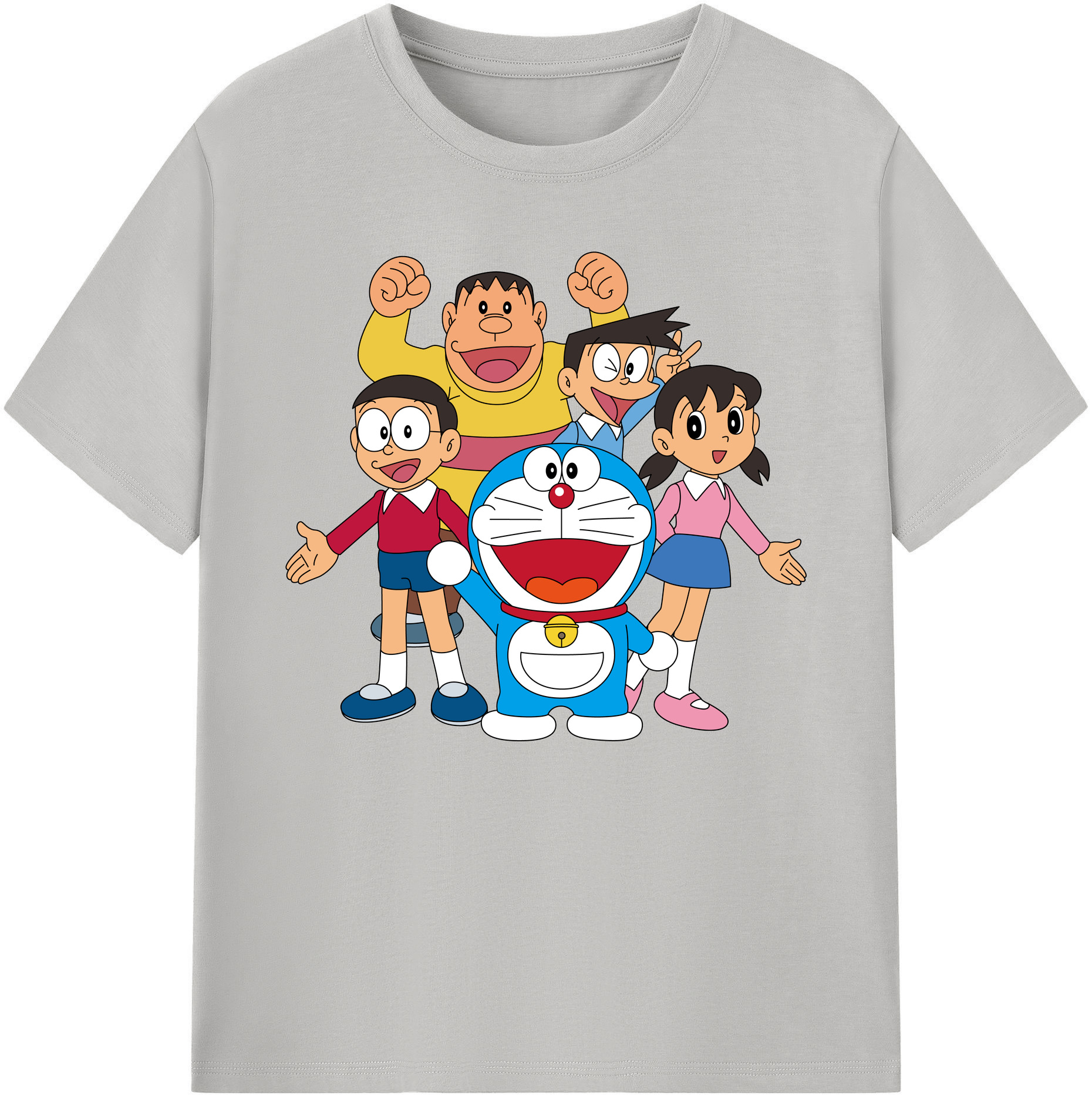 （画像用） ドラえもん 骨川 スネ夫 Doraemon Honekawa Suneo 綿100％ メンズ半袖Tシャツ｜肌触りやわらか＆通気性