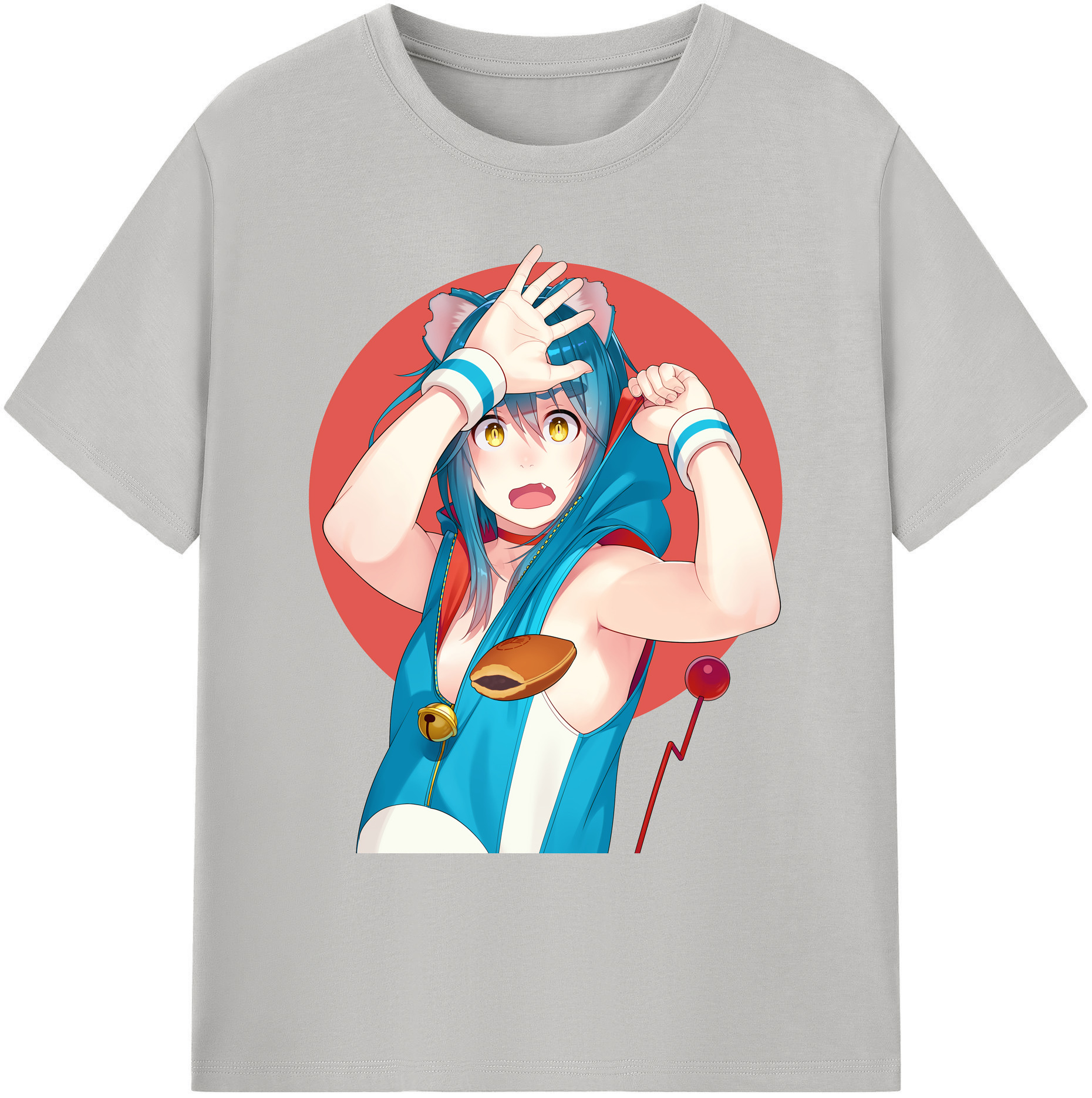 （画像用） ドラえもん Doraemon 綿100％ メンズ半袖Tシャツ｜肌触りやわらか＆通気性