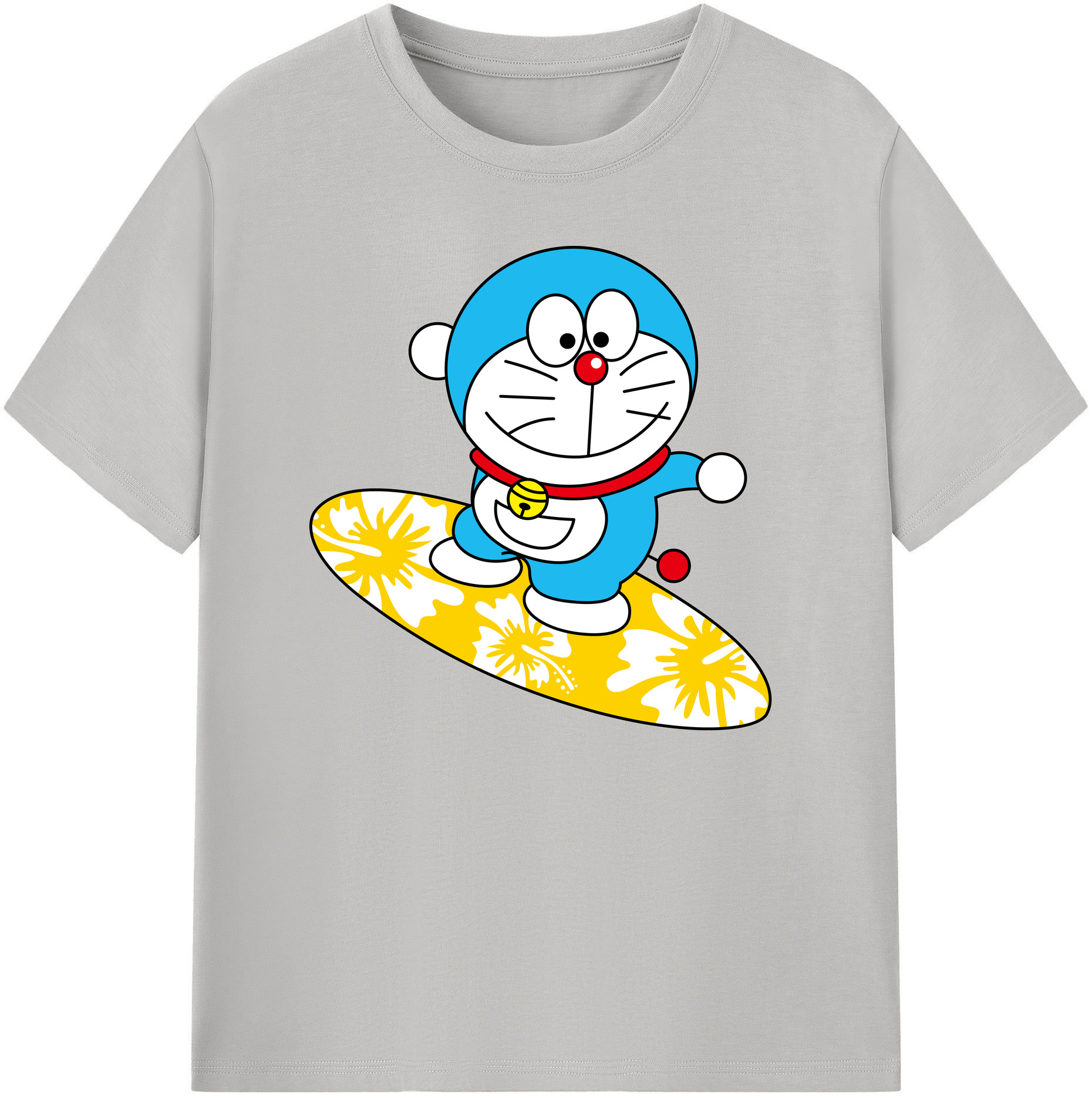（画像用） ドラえもん Doraemon 綿100％ メンズ半袖Tシャツ｜肌触りやわらか＆通気性