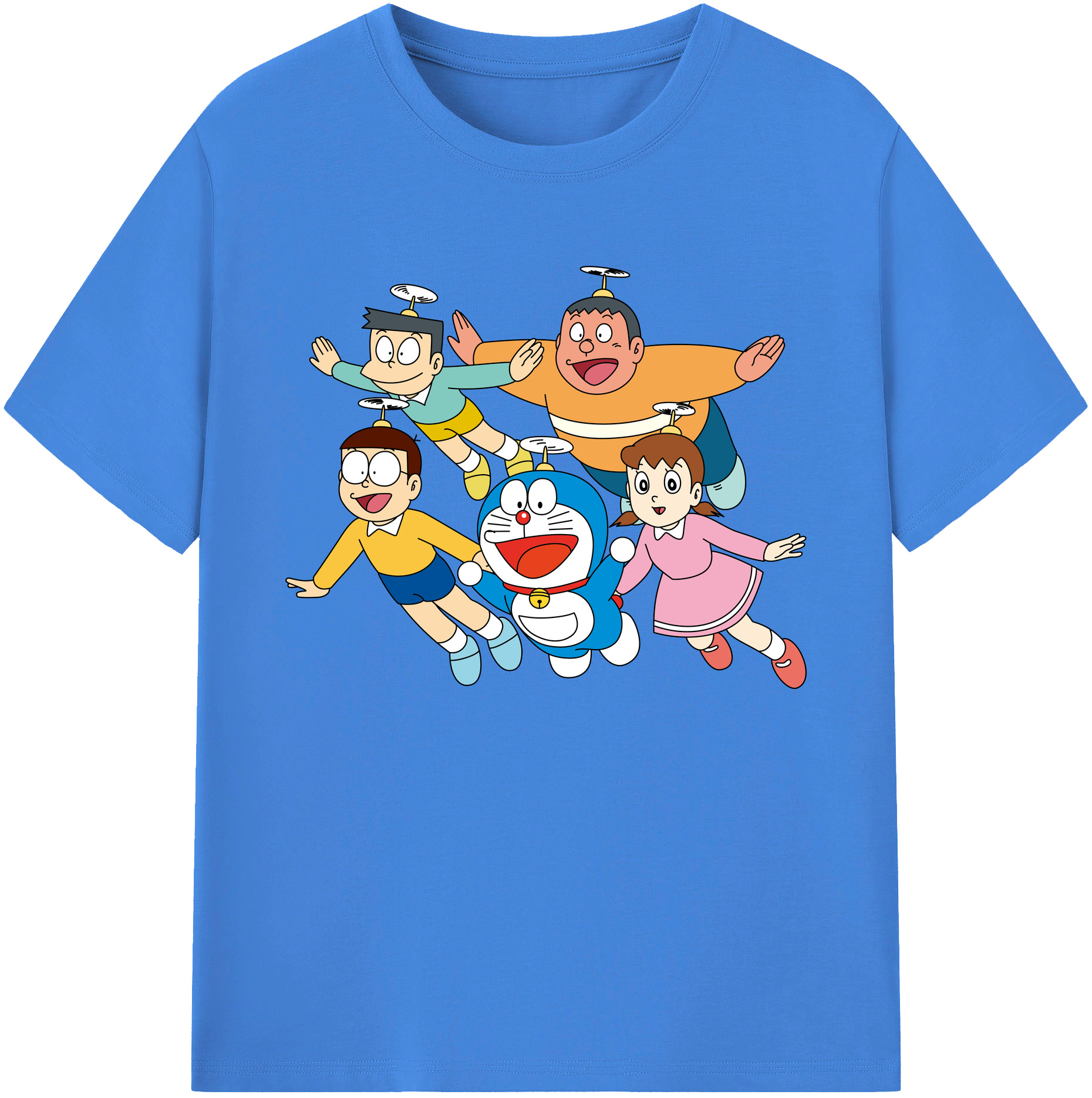 （画像用） ドラえもん 骨川 スネ夫 Doraemon Honekawa Suneo 綿100％ メンズ半袖Tシャツ｜肌触りやわらか＆通気性
