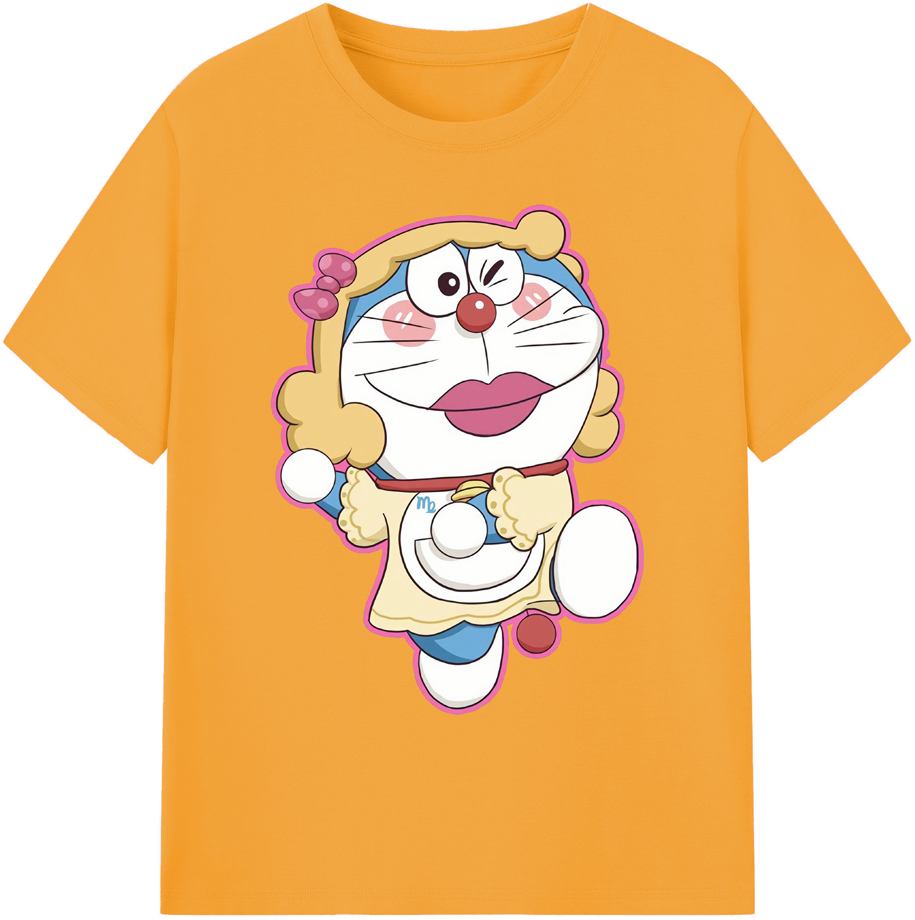 （画像用） ドラえもん Doraemon 綿100％ メンズ半袖Tシャツ｜肌触りやわらか＆通気性
