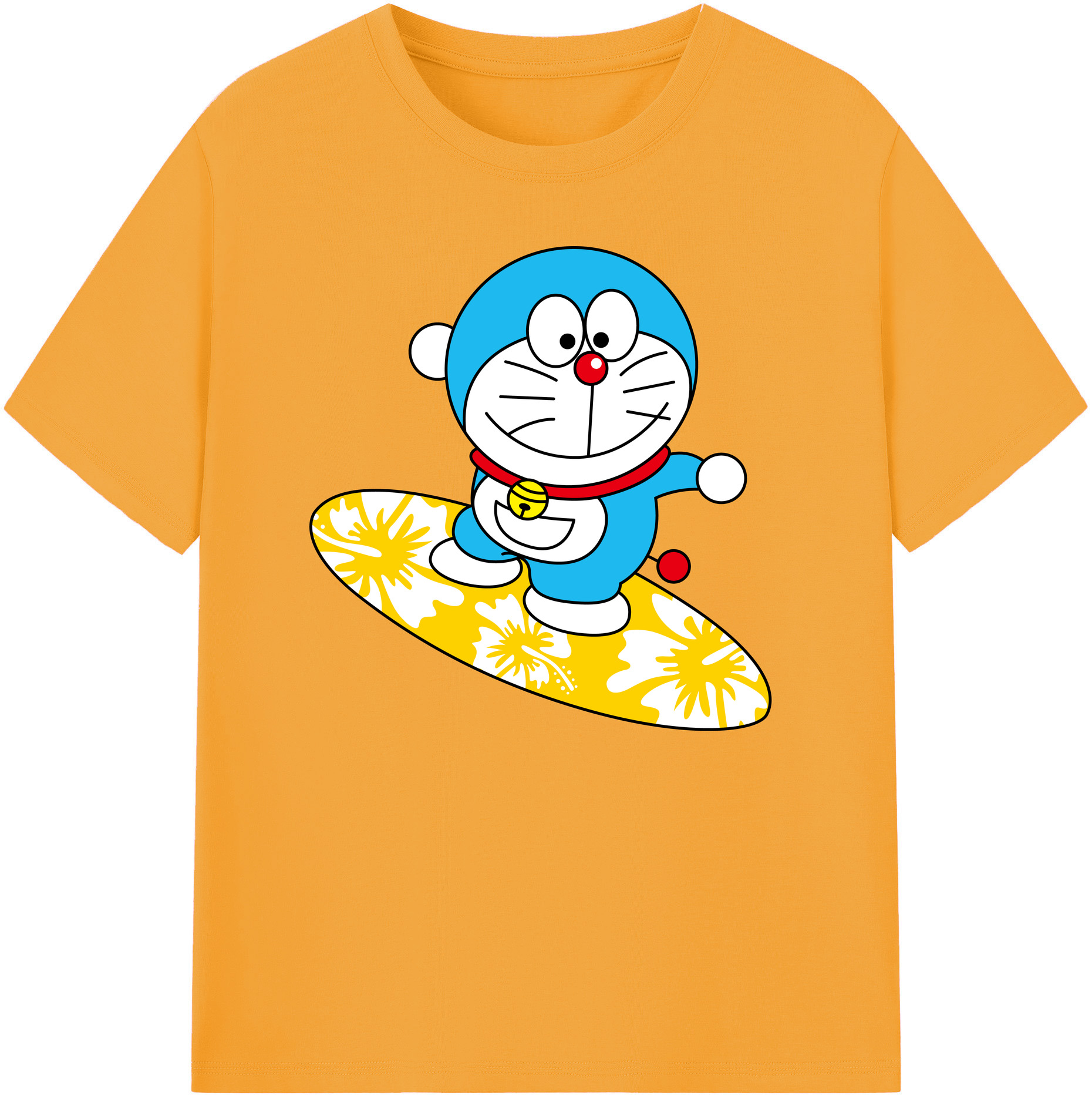 （画像用） ドラえもん Doraemon 綿100％ メンズ半袖Tシャツ｜肌触りやわらか＆通気性