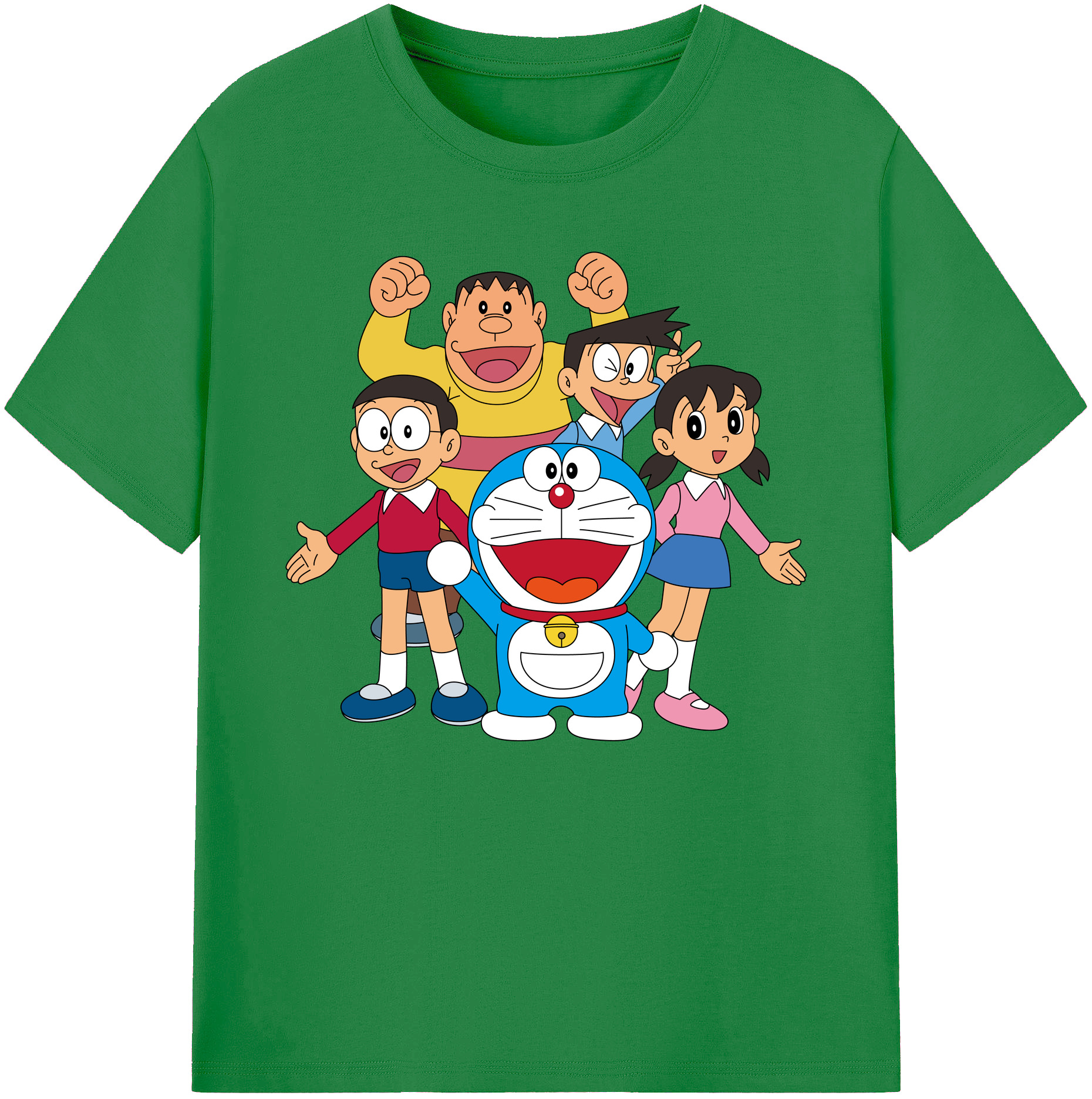（画像用） ドラえもん 骨川 スネ夫 Doraemon Honekawa Suneo 綿100％ メンズ半袖Tシャツ｜肌触りやわらか＆通気性