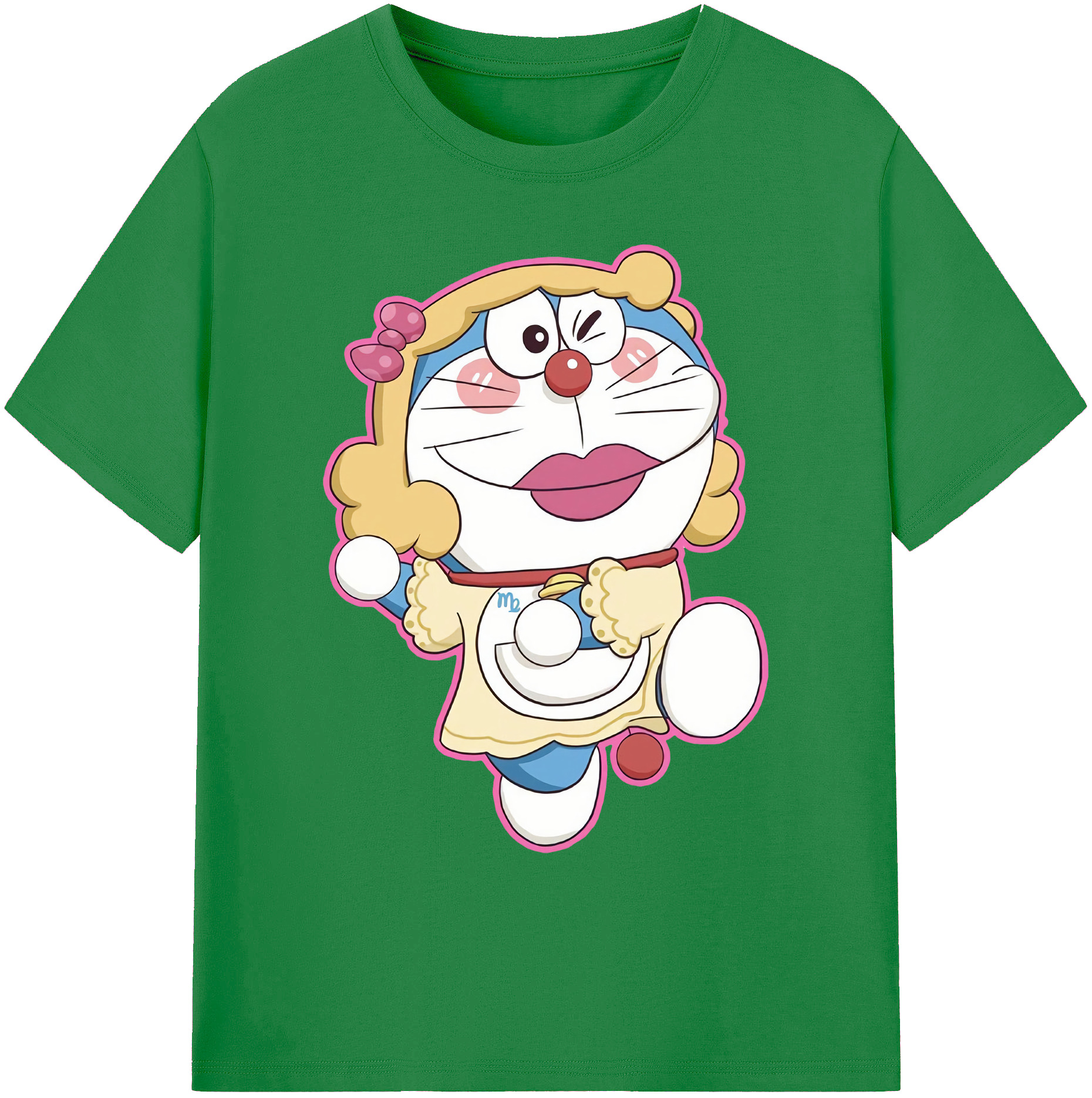（画像用） ドラえもん Doraemon 綿100％ メンズ半袖Tシャツ｜肌触りやわらか＆通気性