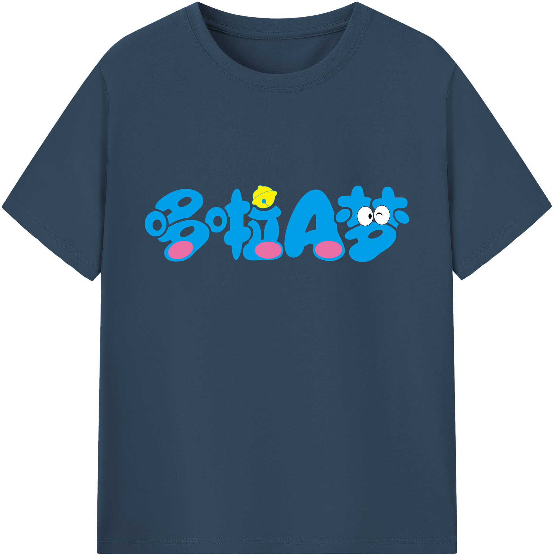 （画像用） ドラえもん Doraemon 綿100％ メンズ半袖Tシャツ｜肌触りやわらか＆通気性