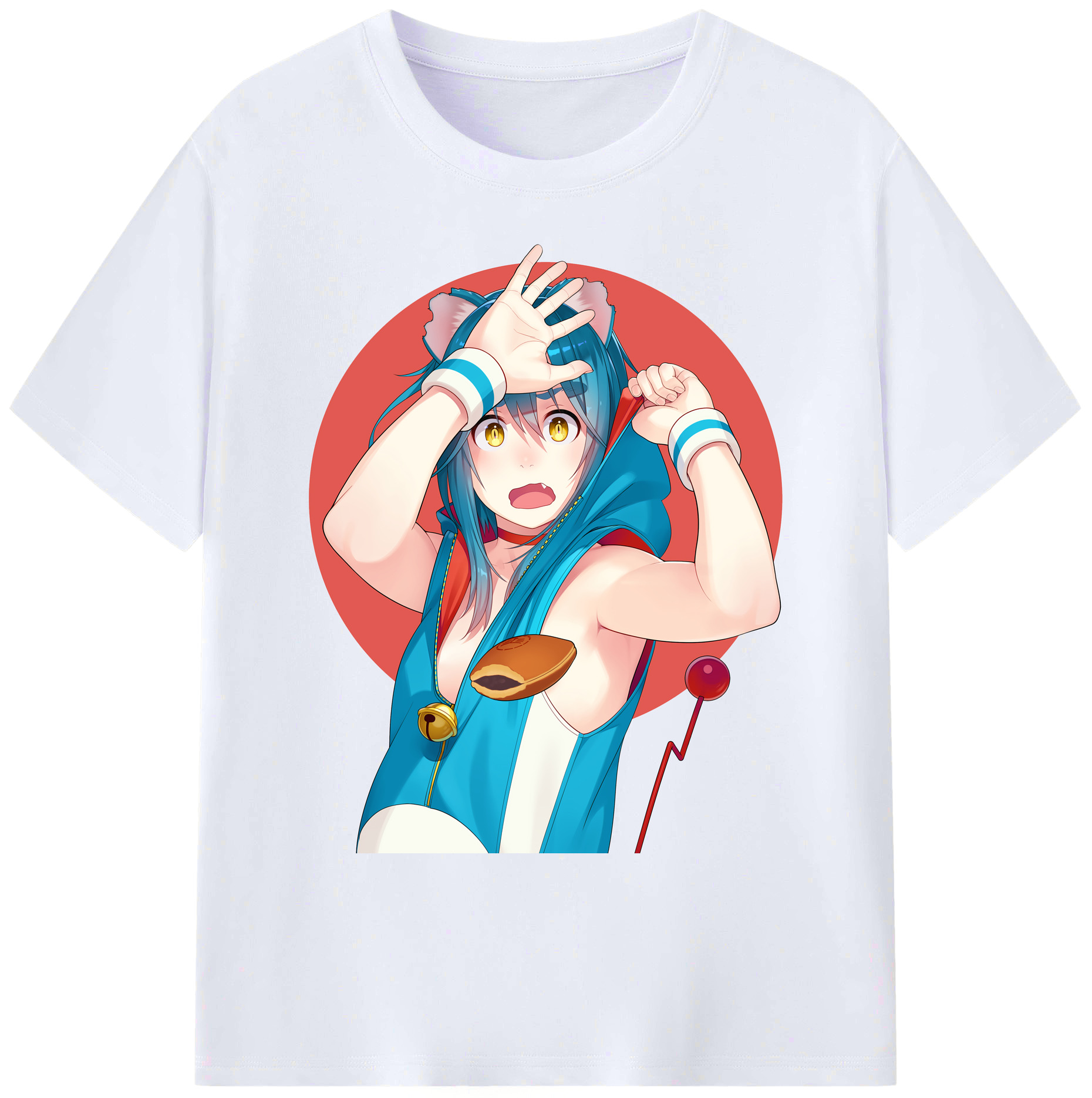 （画像用） ドラえもん Doraemon 綿100％ メンズ半袖Tシャツ｜肌触りやわらか＆通気性
