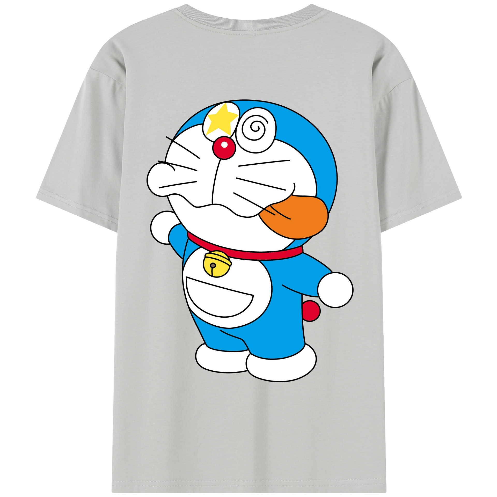 （画像用） ドラえもん Doraemon レディース半袖Tシャツ(バックプリント)
