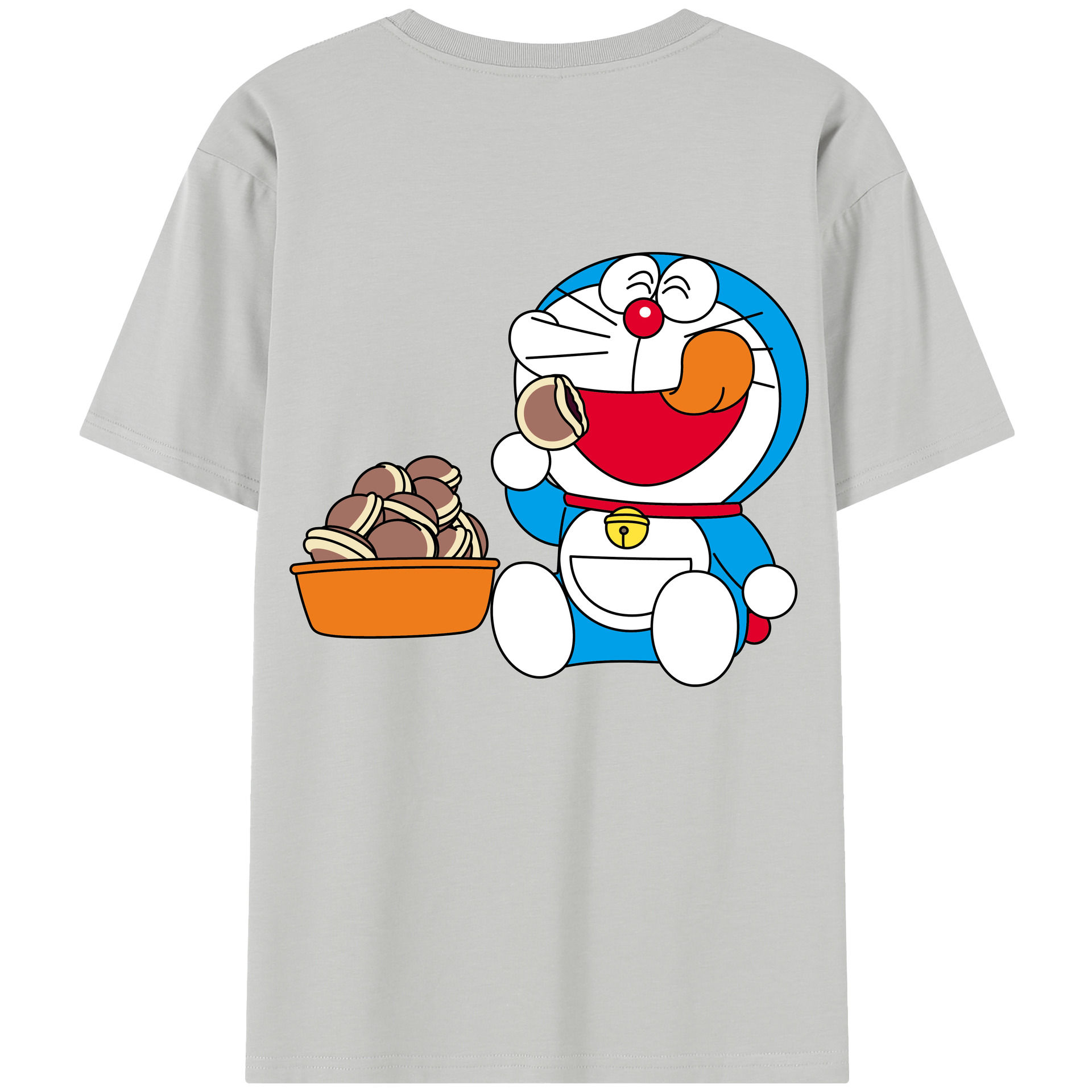 （画像用） ドラえもん Doraemon レディース半袖Tシャツ(バックプリント)