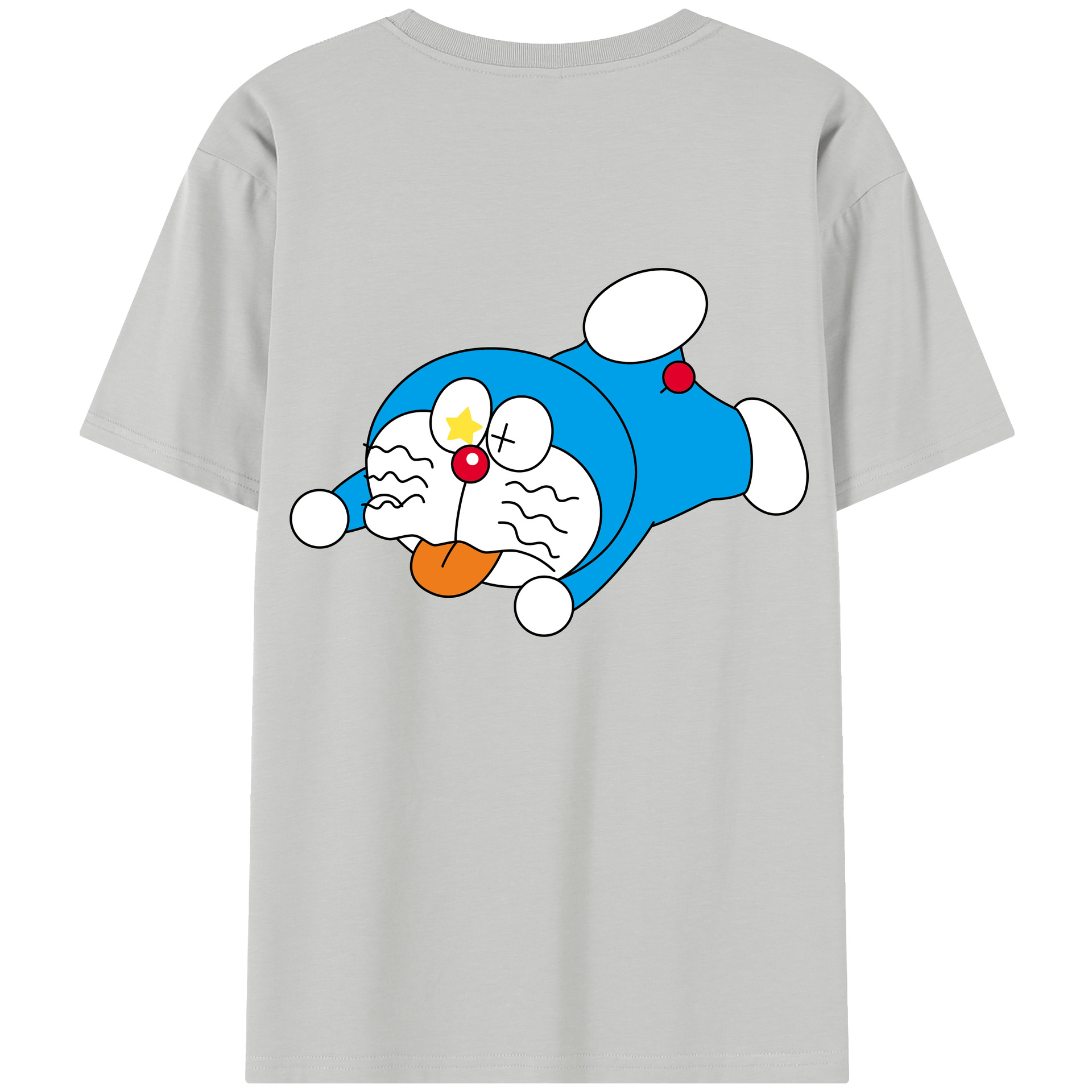 （画像用） ドラえもん Doraemon レディース半袖Tシャツ(バックプリント)