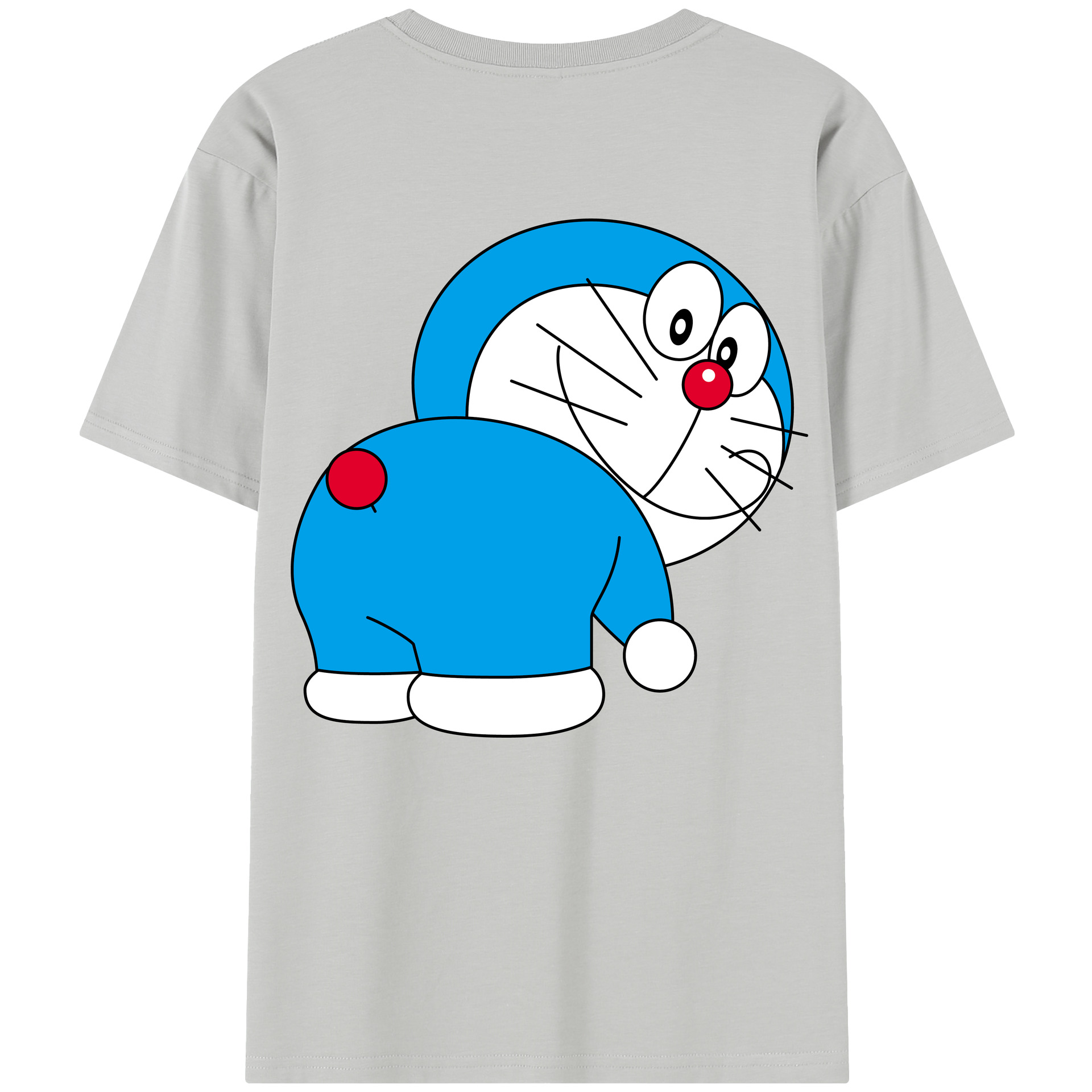 （画像用） ドラえもん Doraemon レディース半袖Tシャツ(バックプリント)