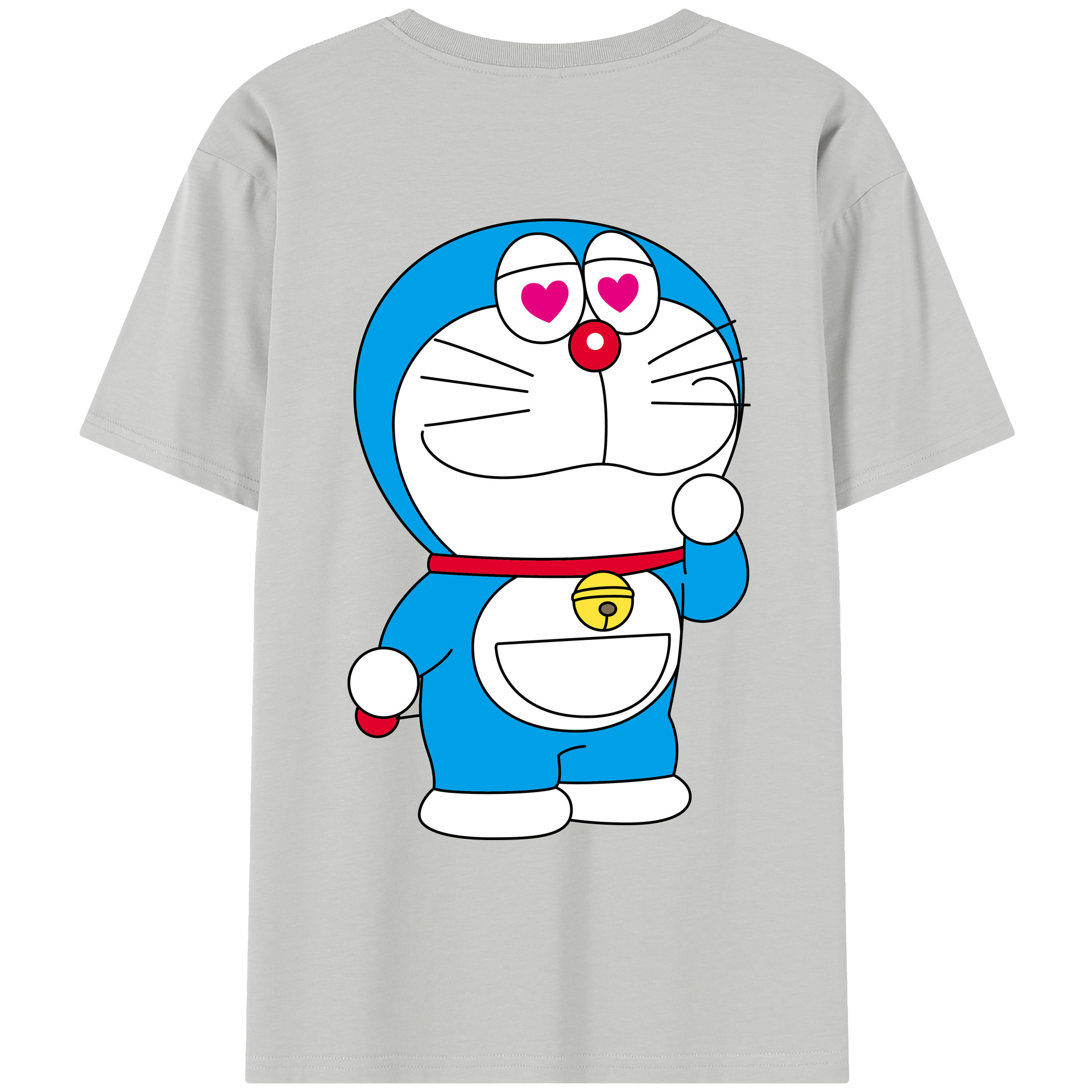 （画像用） ドラえもん Doraemon レディース半袖Tシャツ(バックプリント)