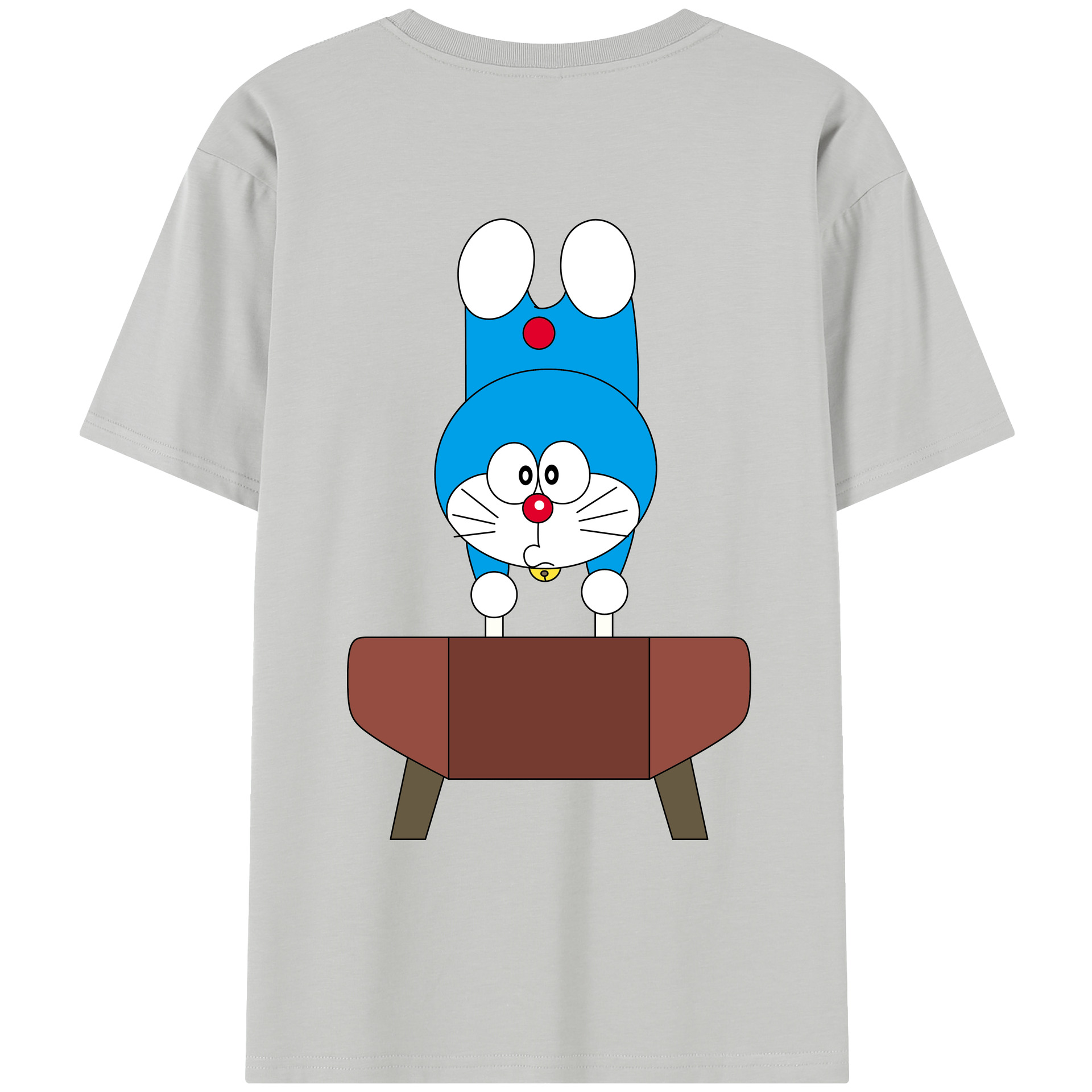 （画像用） ドラえもん Doraemon レディース半袖Tシャツ(バックプリント)