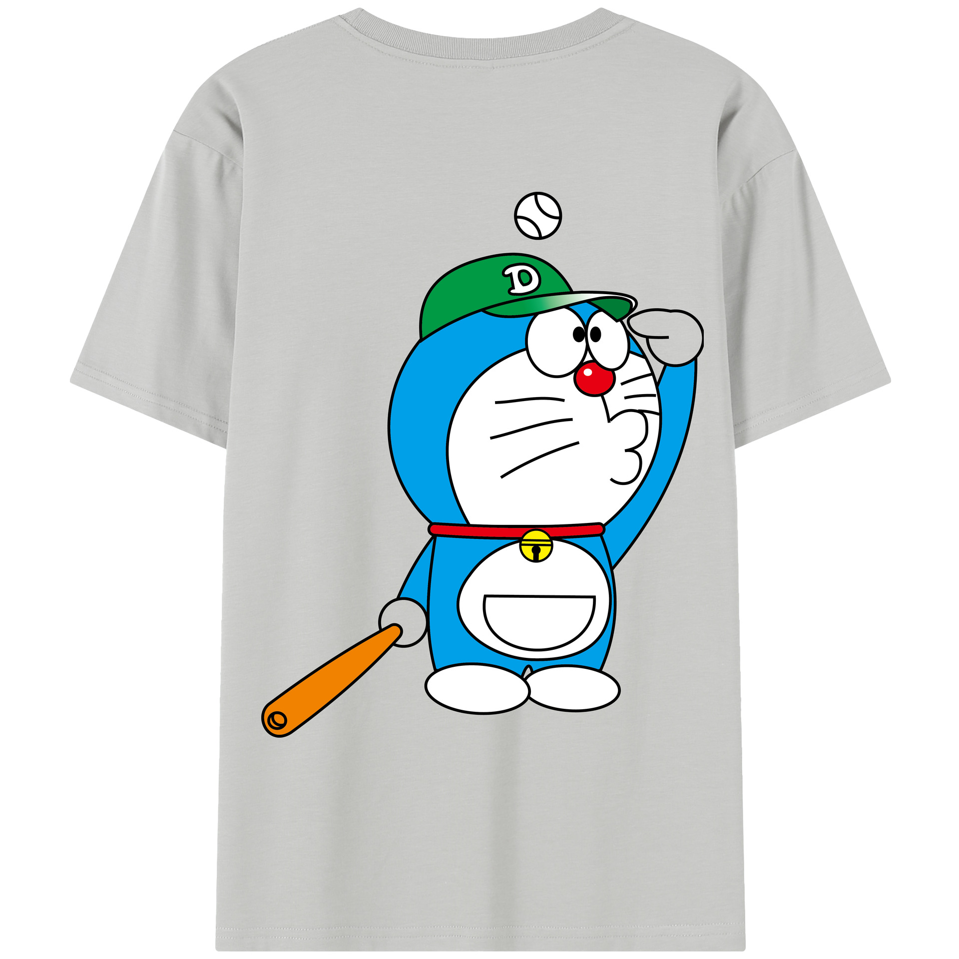 （画像用） ドラえもん Doraemon レディース半袖Tシャツ(バックプリント)