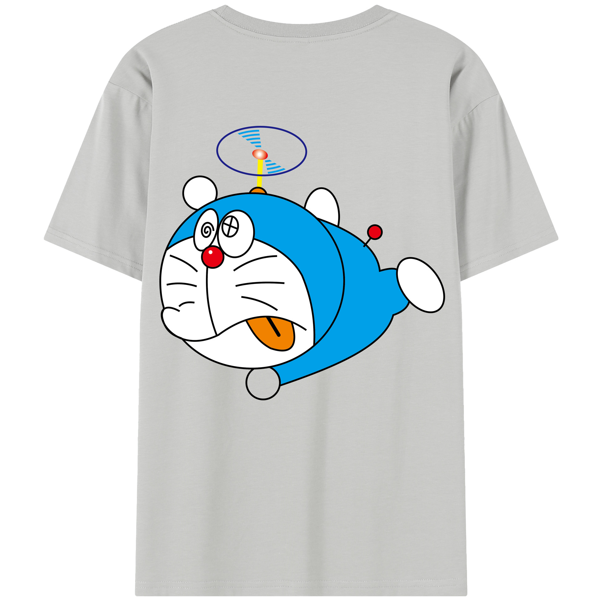 （画像用） ドラえもん Doraemon レディース半袖Tシャツ(バックプリント)