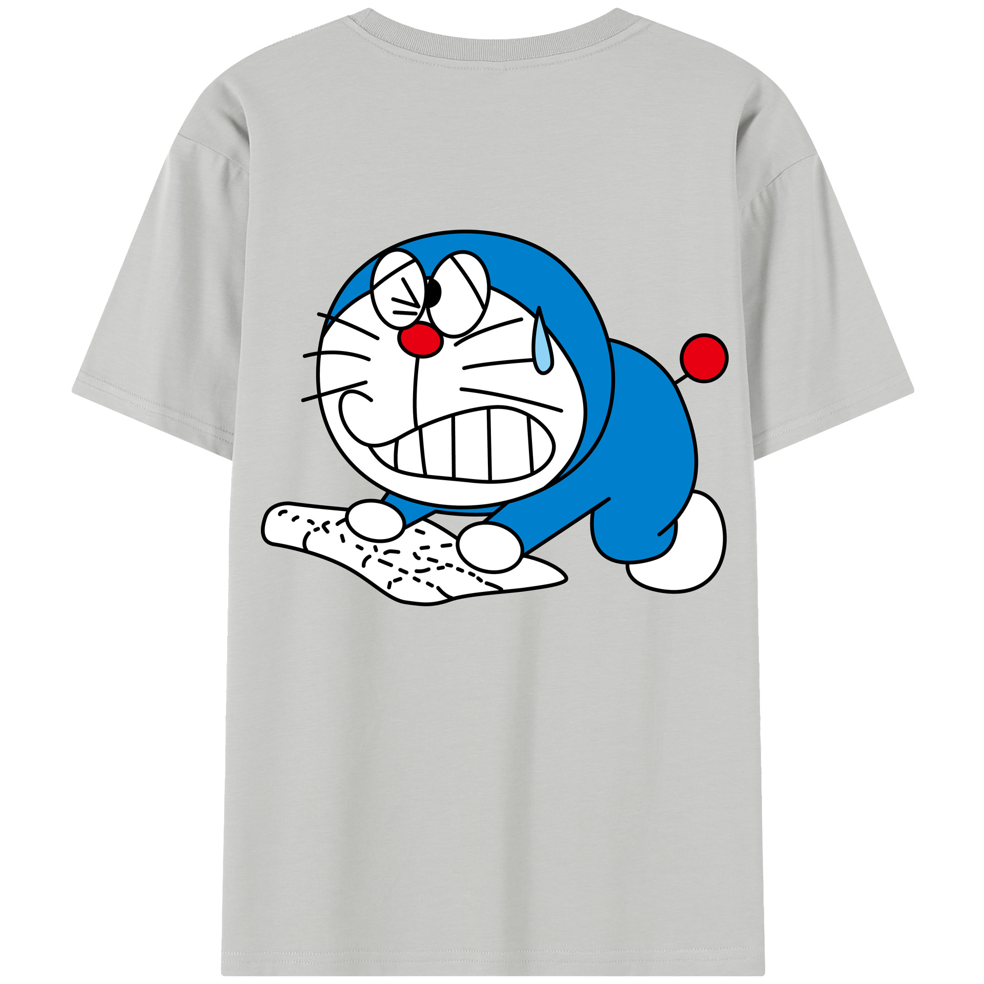 （画像用） ドラえもん Doraemon レディース半袖Tシャツ(バックプリント)