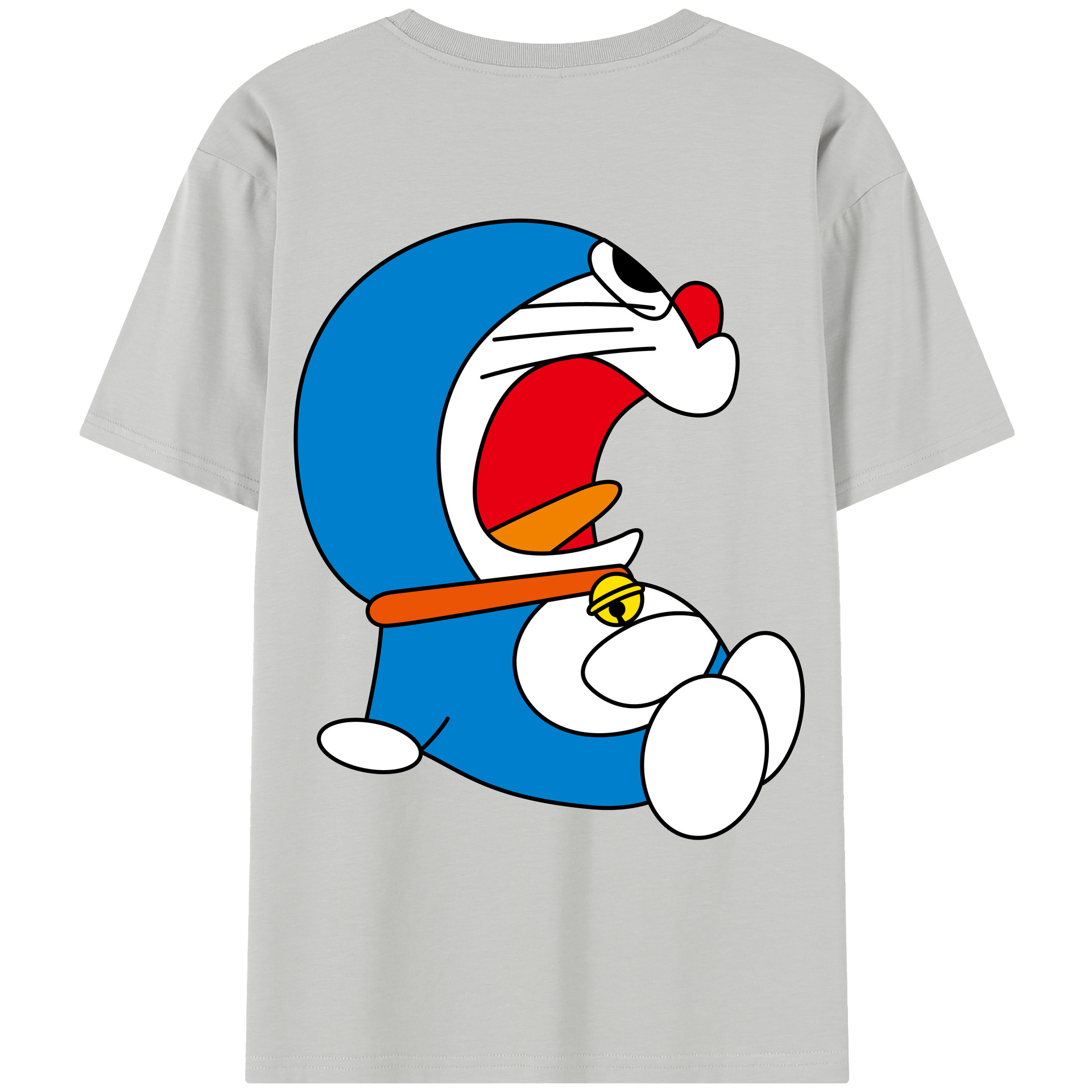 （画像用） ドラえもん Doraemon レディース半袖Tシャツ(バックプリント)