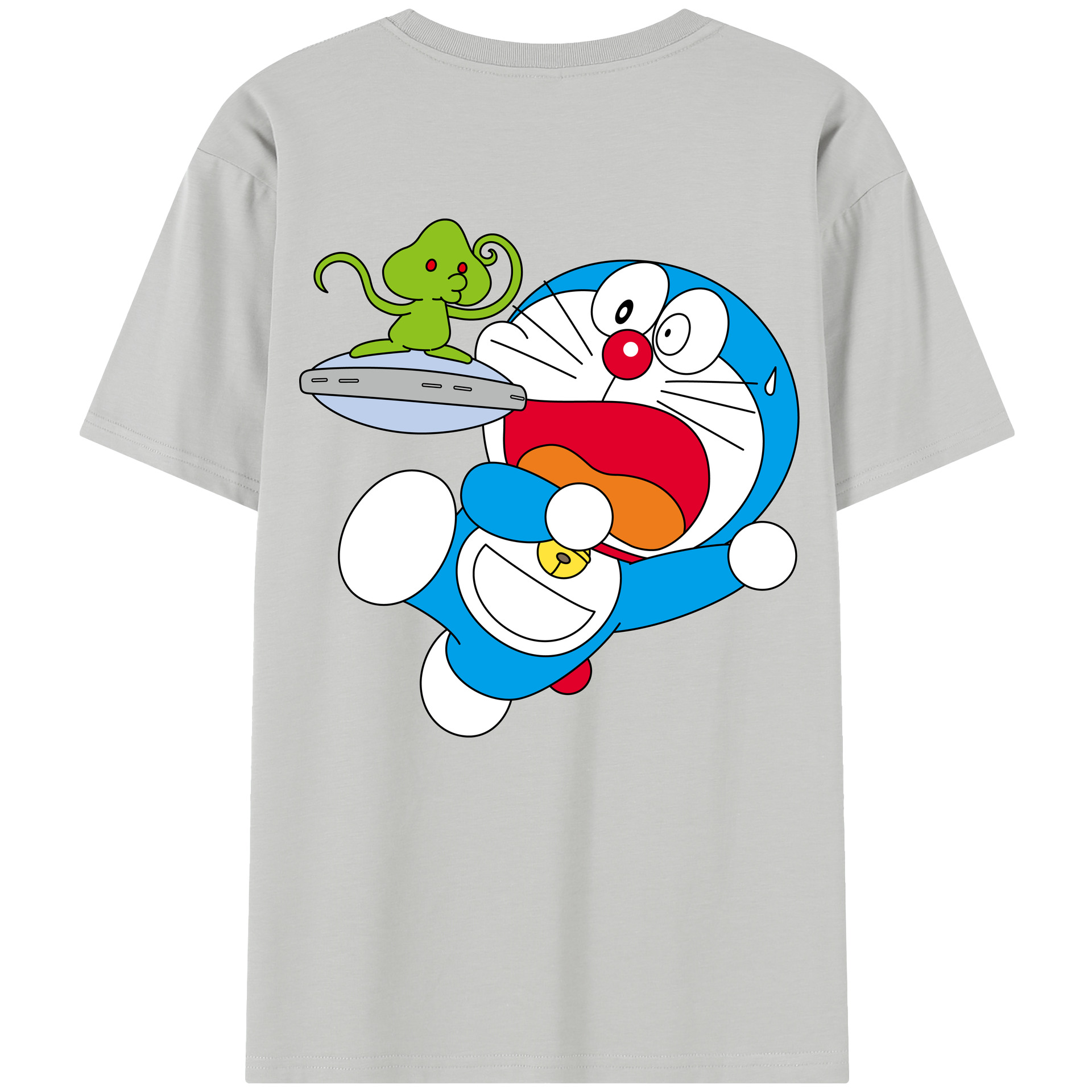 （画像用） ドラえもん Doraemon レディース半袖Tシャツ(バックプリント)