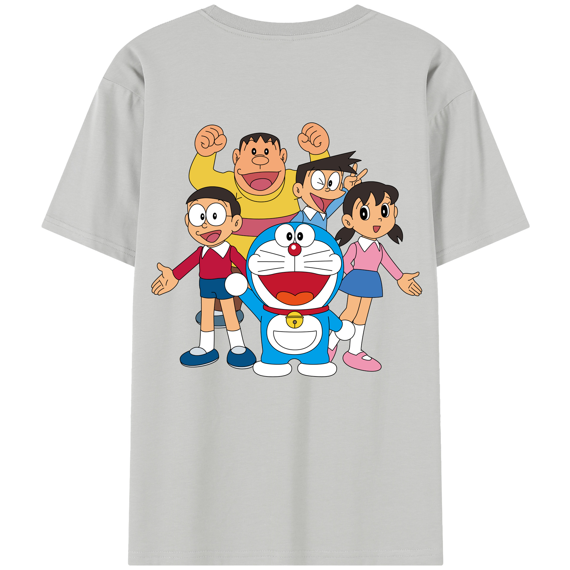 （画像用） ドラえもん 骨川 スネ夫 Doraemon Honekawa Suneo レディース半袖Tシャツ(バックプリント)
