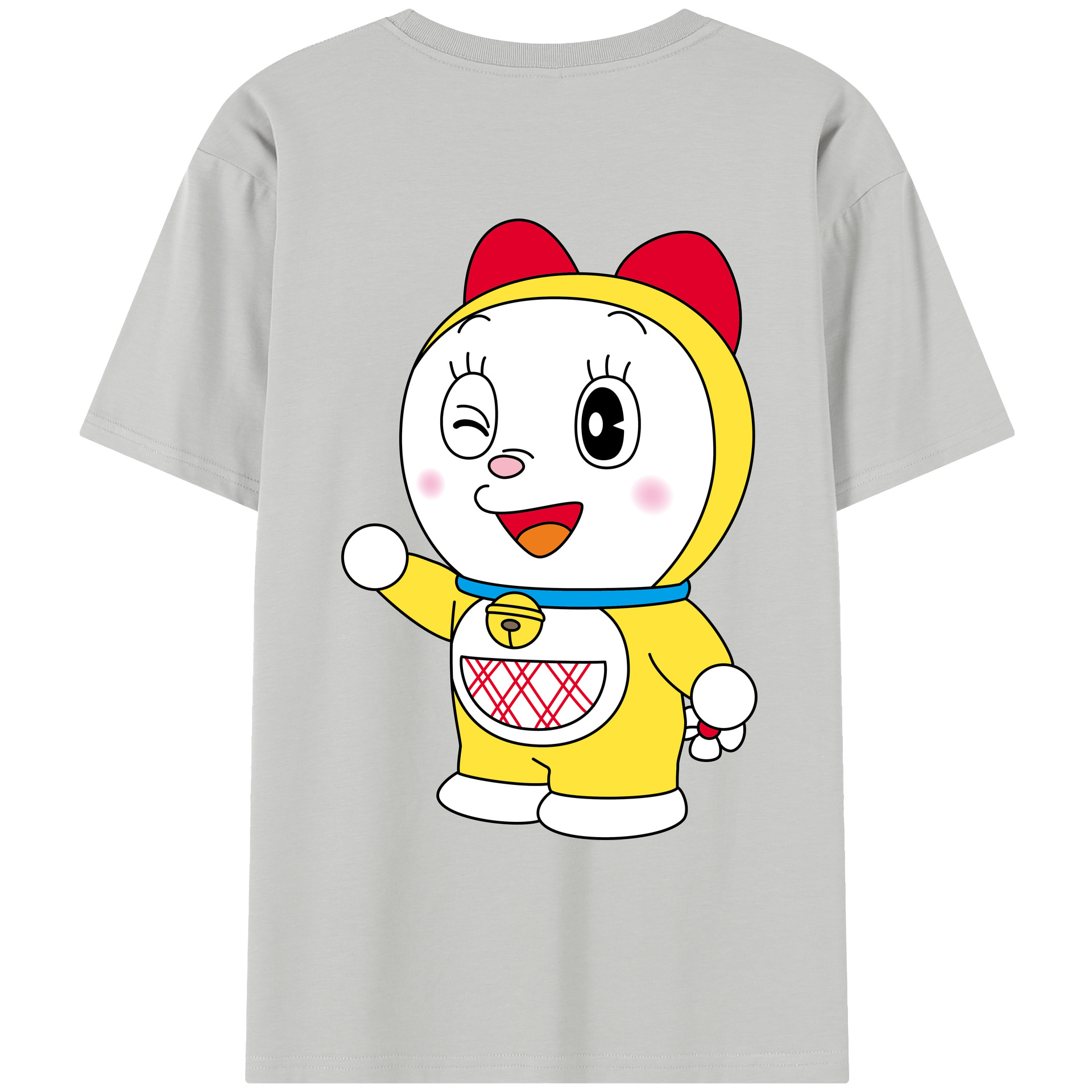 （画像用） ドラえもん ドラミ Doraemon Dorami レディース半袖Tシャツ(バックプリント)