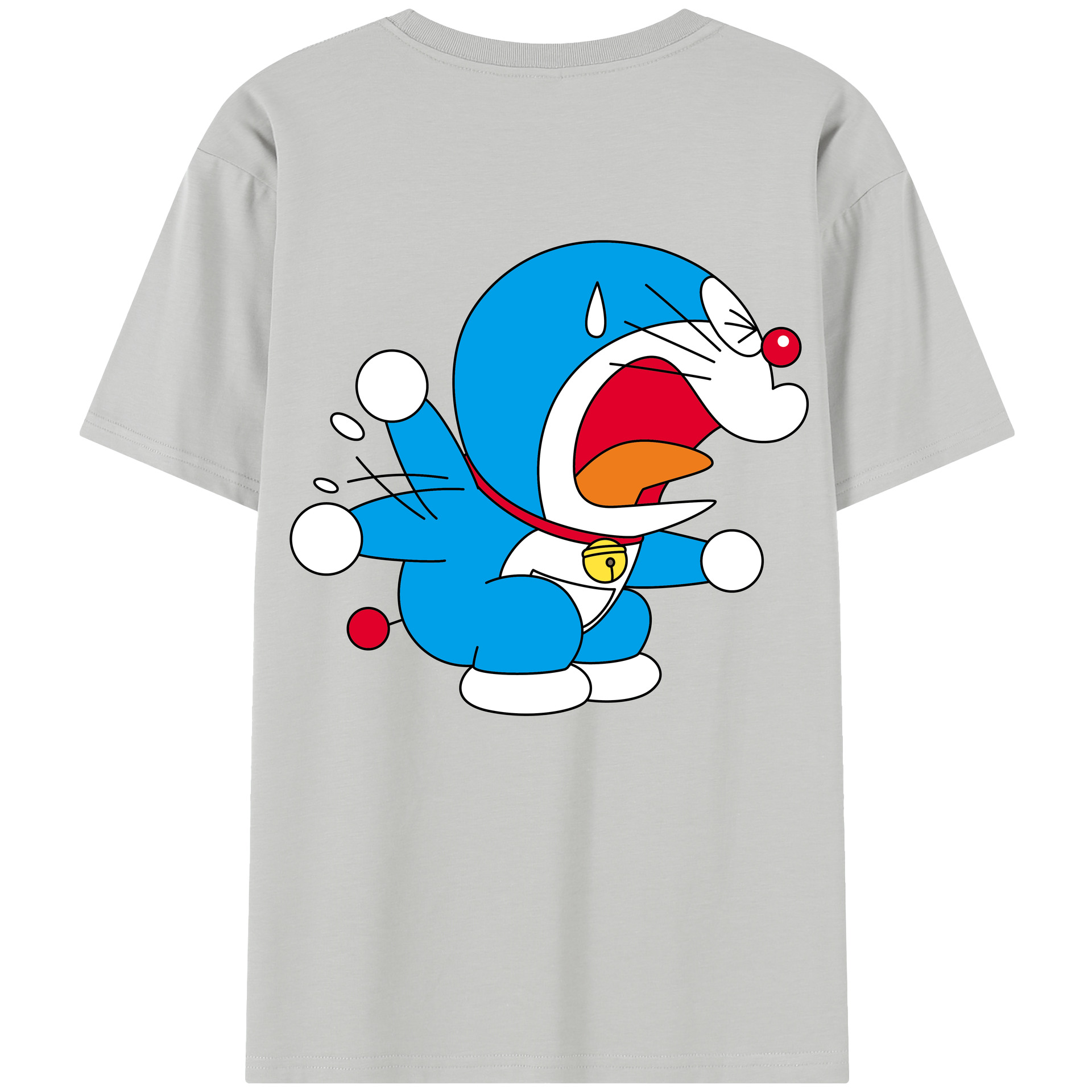 （画像用） ドラえもん Doraemon レディース半袖Tシャツ(バックプリント)