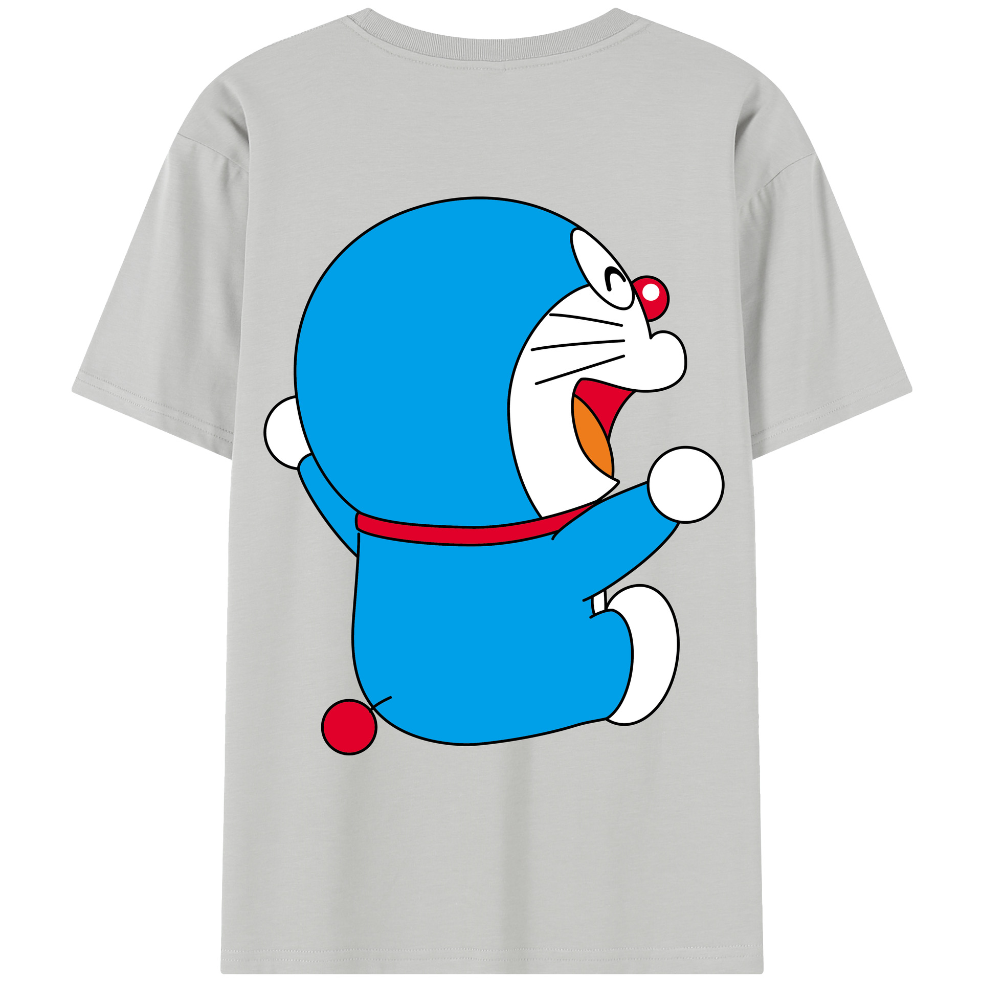 （画像用） ドラえもん Doraemon レディース半袖Tシャツ(バックプリント)