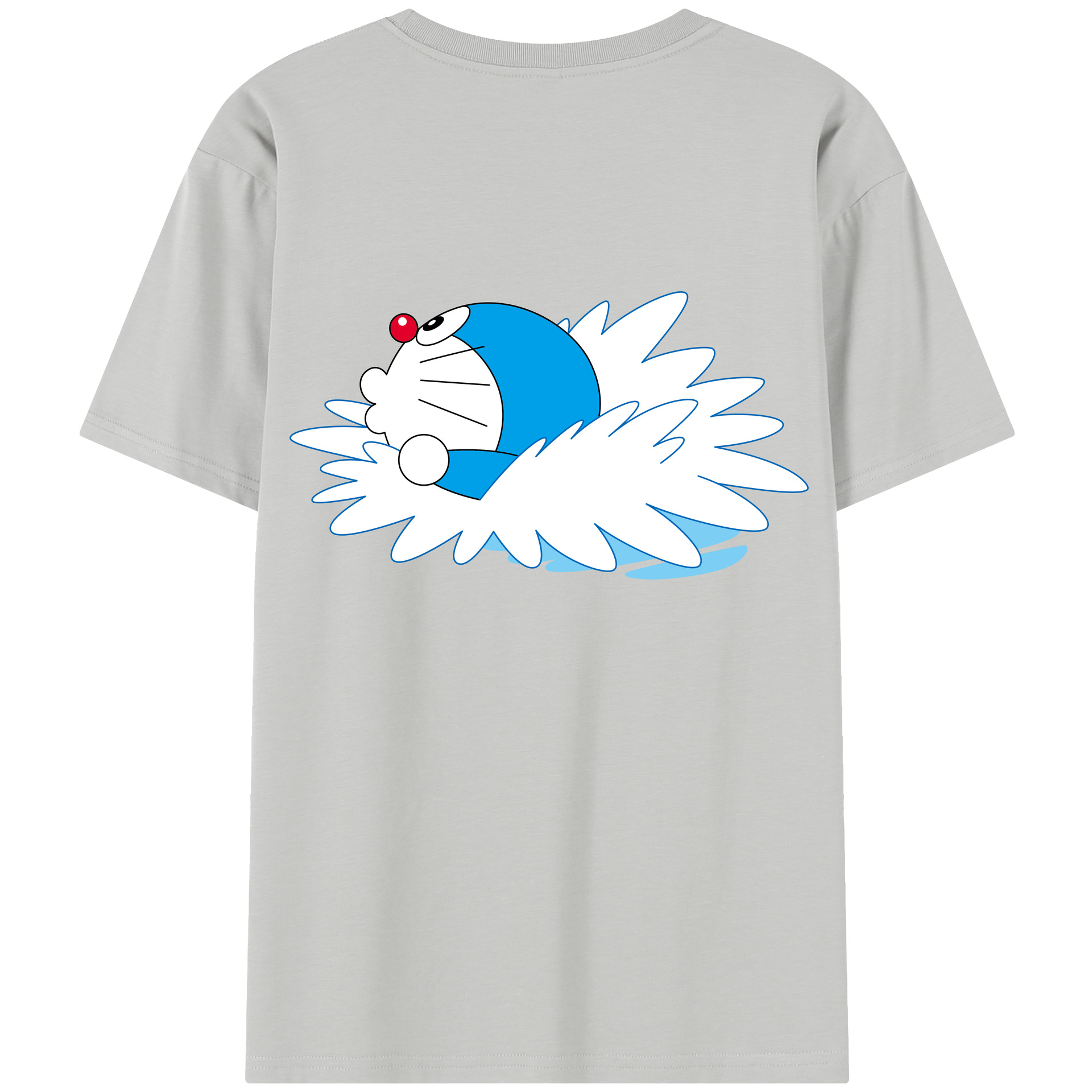 （画像用） ドラえもん Doraemon レディース半袖Tシャツ(バックプリント)