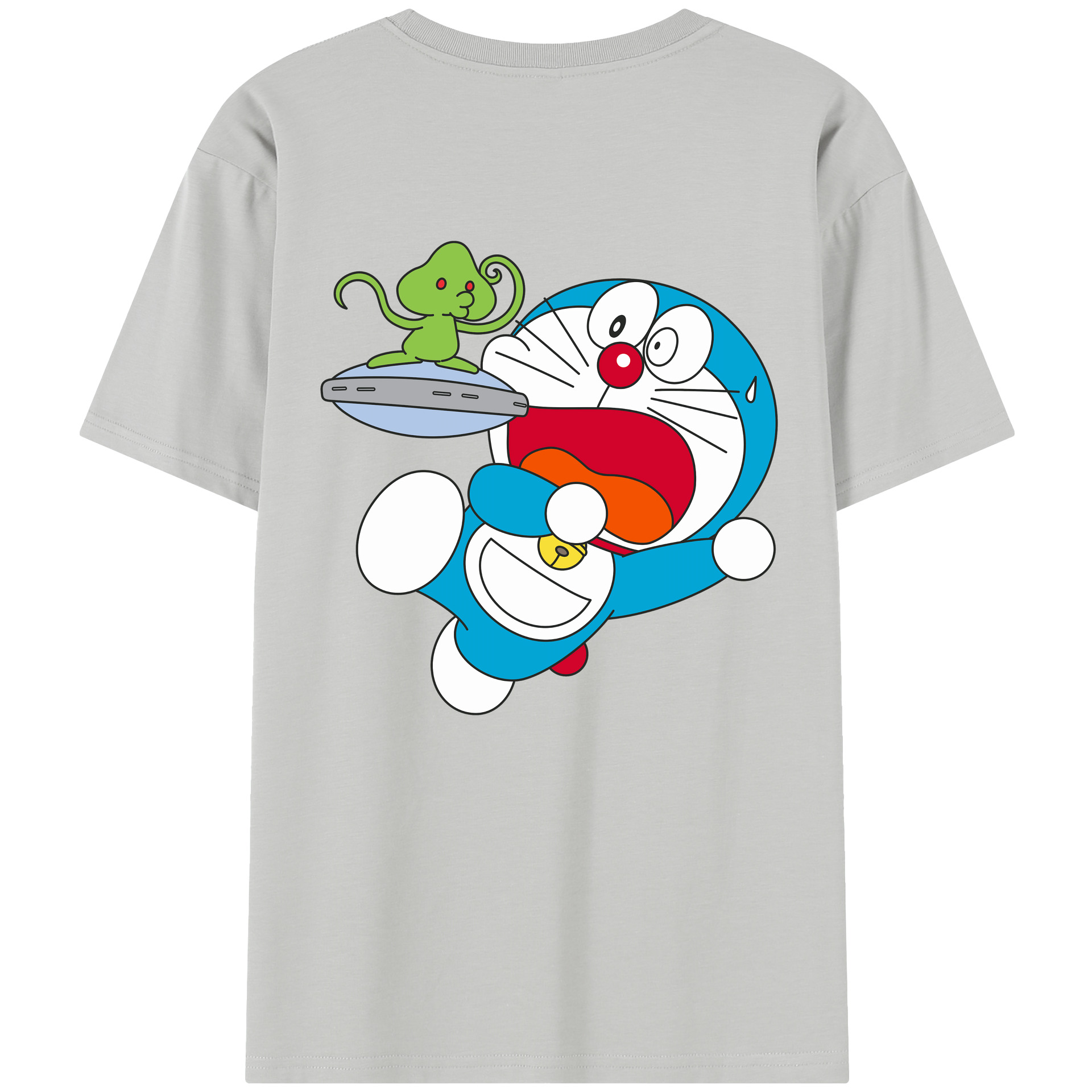 （画像用） ドラえもん Doraemon レディース半袖Tシャツ(バックプリント)
