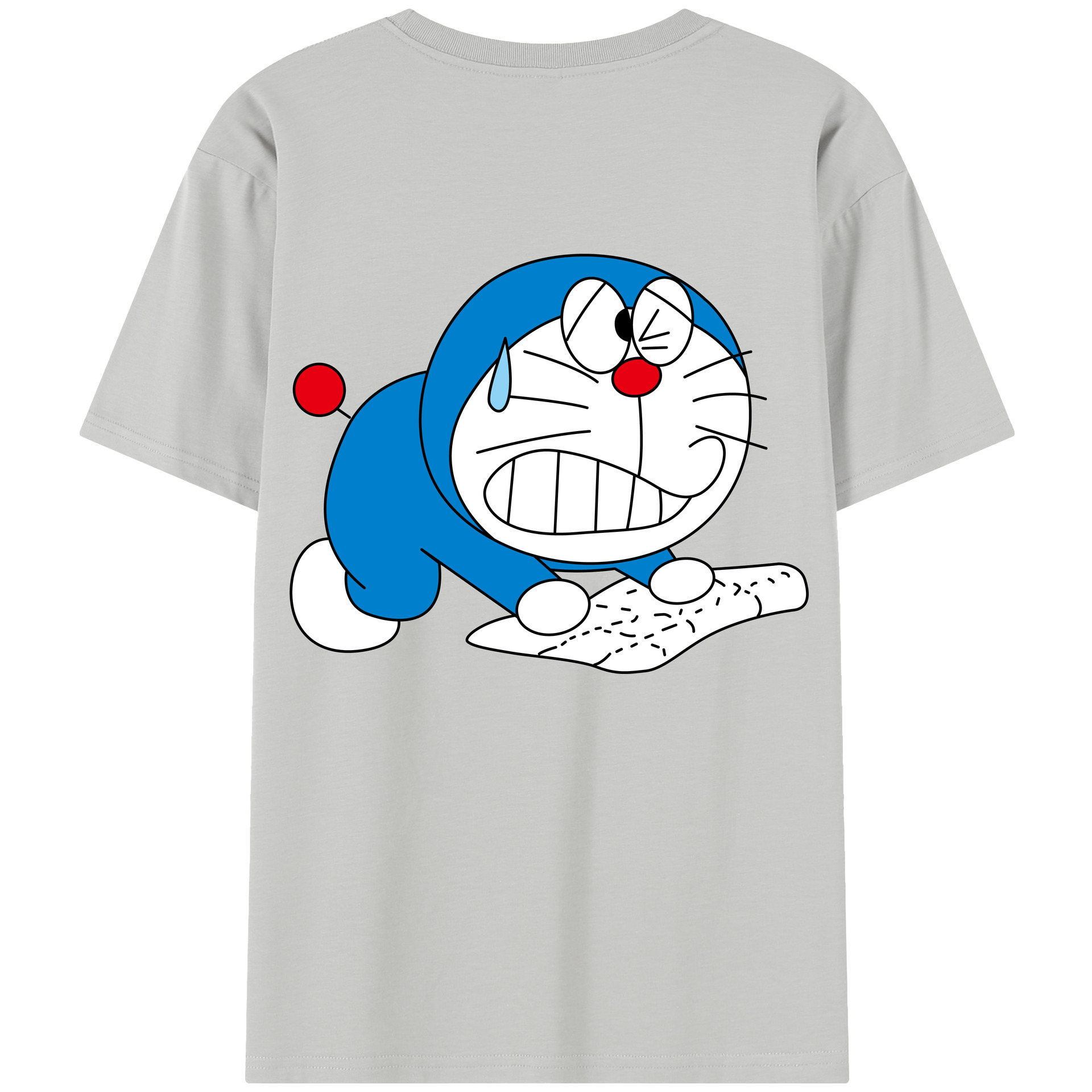 （画像用） ドラえもん Doraemon レディース半袖Tシャツ(バックプリント)