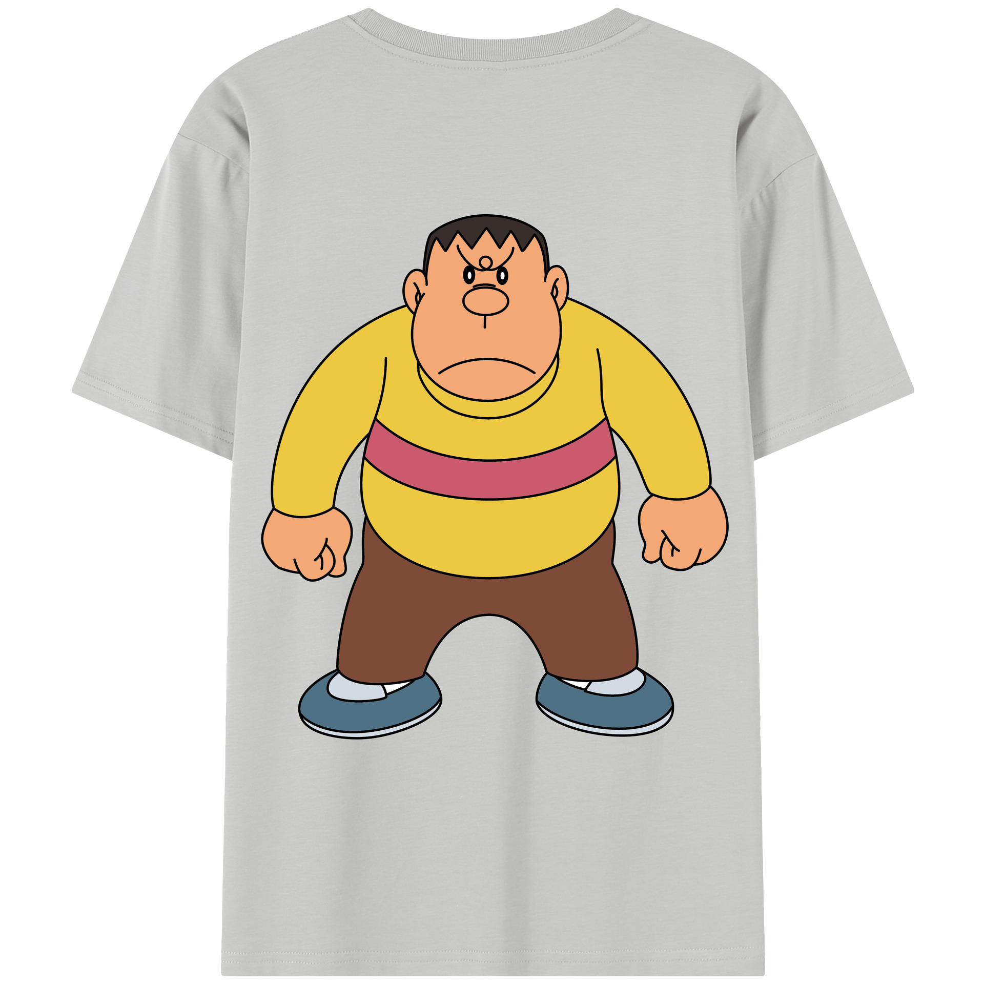 （画像用） ドラえもん 剛田武 Doraemon Gouta Takeshi レディース半袖Tシャツ(バックプリント)