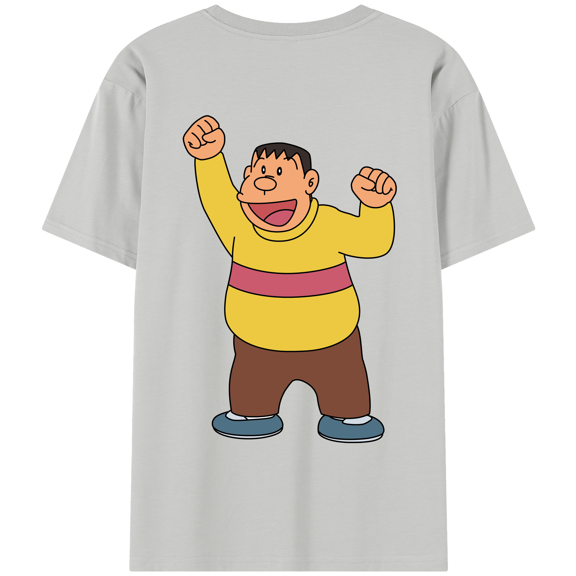 （画像用） ドラえもん 剛田武 Doraemon Gouta Takeshi レディース半袖Tシャツ(バックプリント)