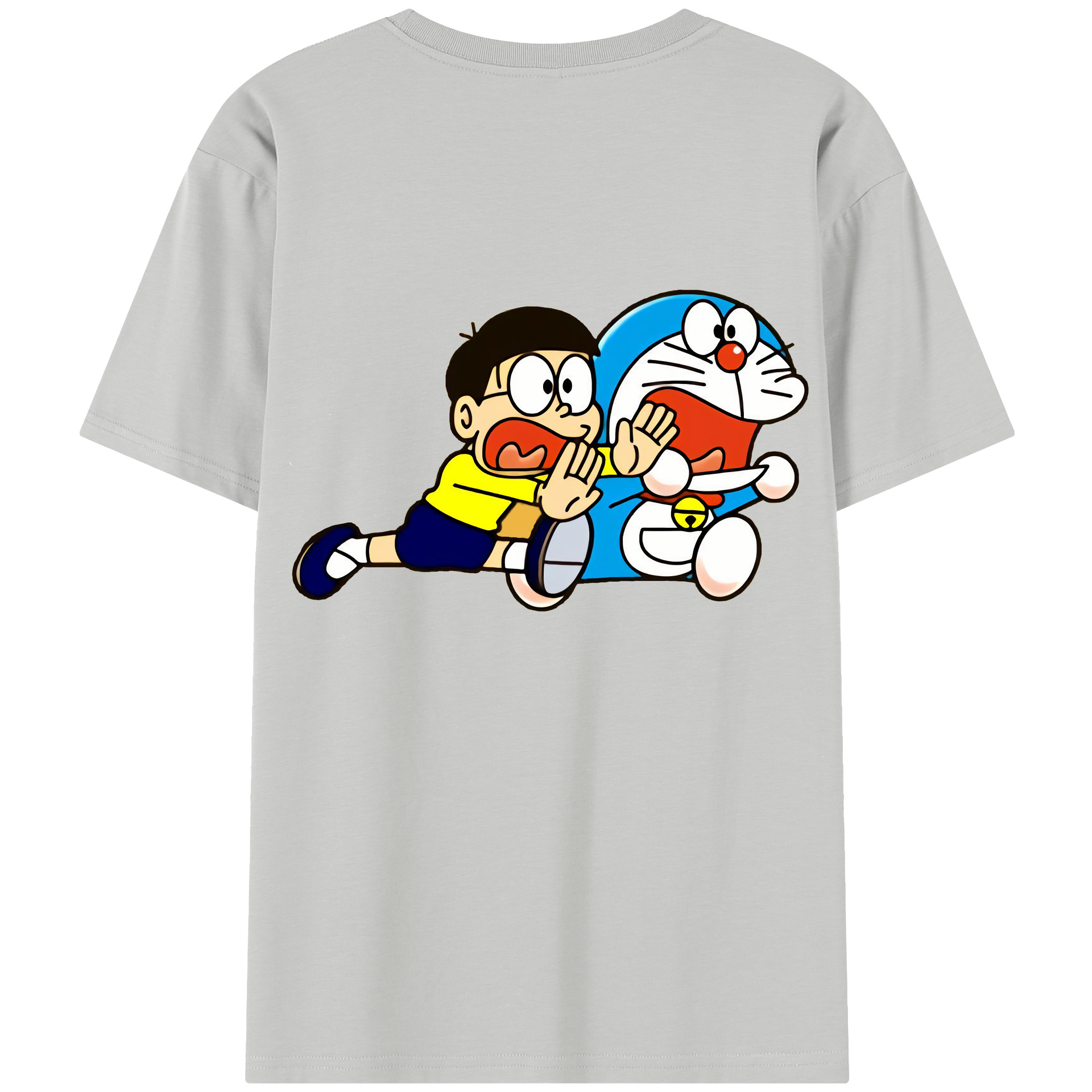 （画像用） ドラえもん Doraemon レディース半袖Tシャツ(バックプリント)
