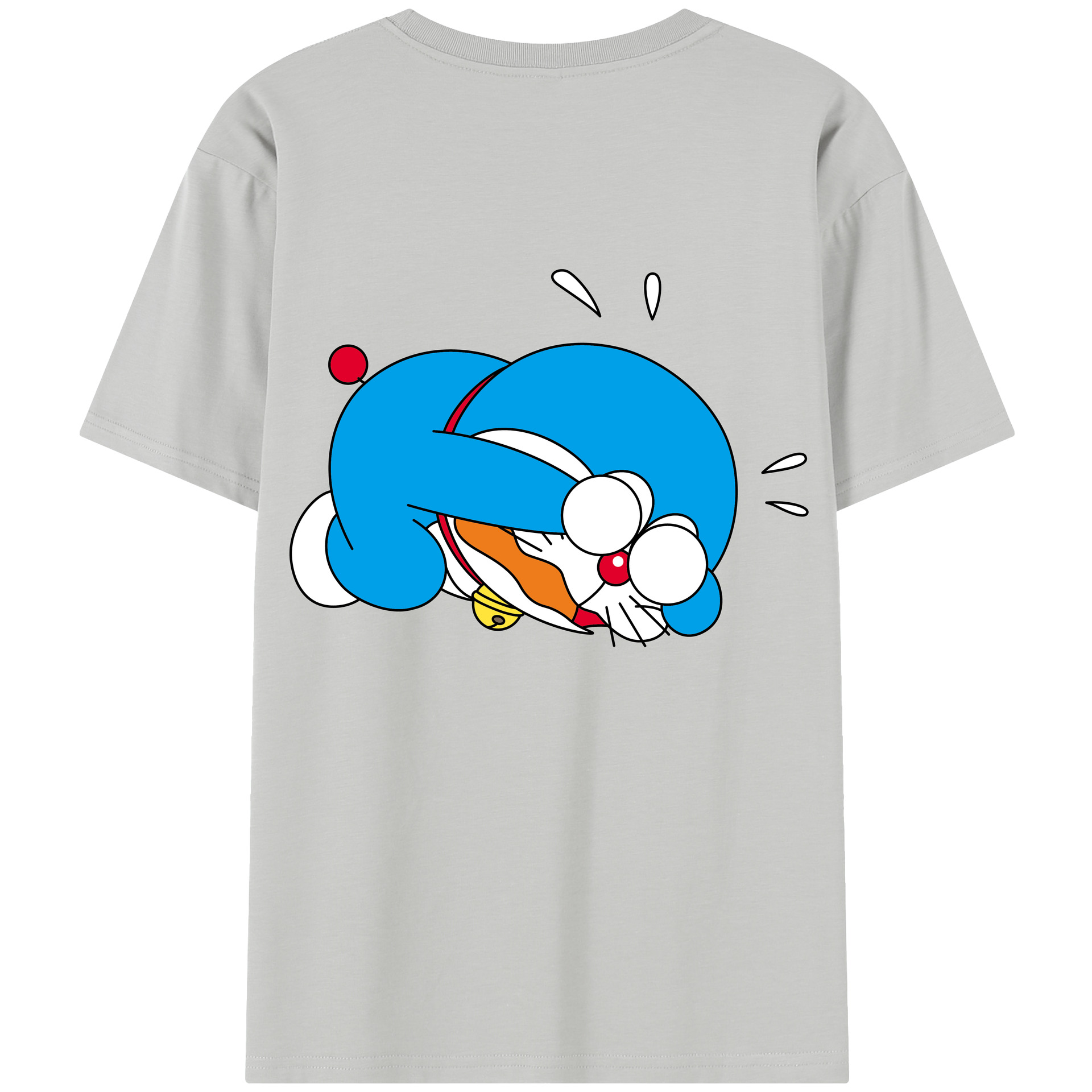 （画像用） ドラえもん Doraemon レディース半袖Tシャツ(バックプリント)