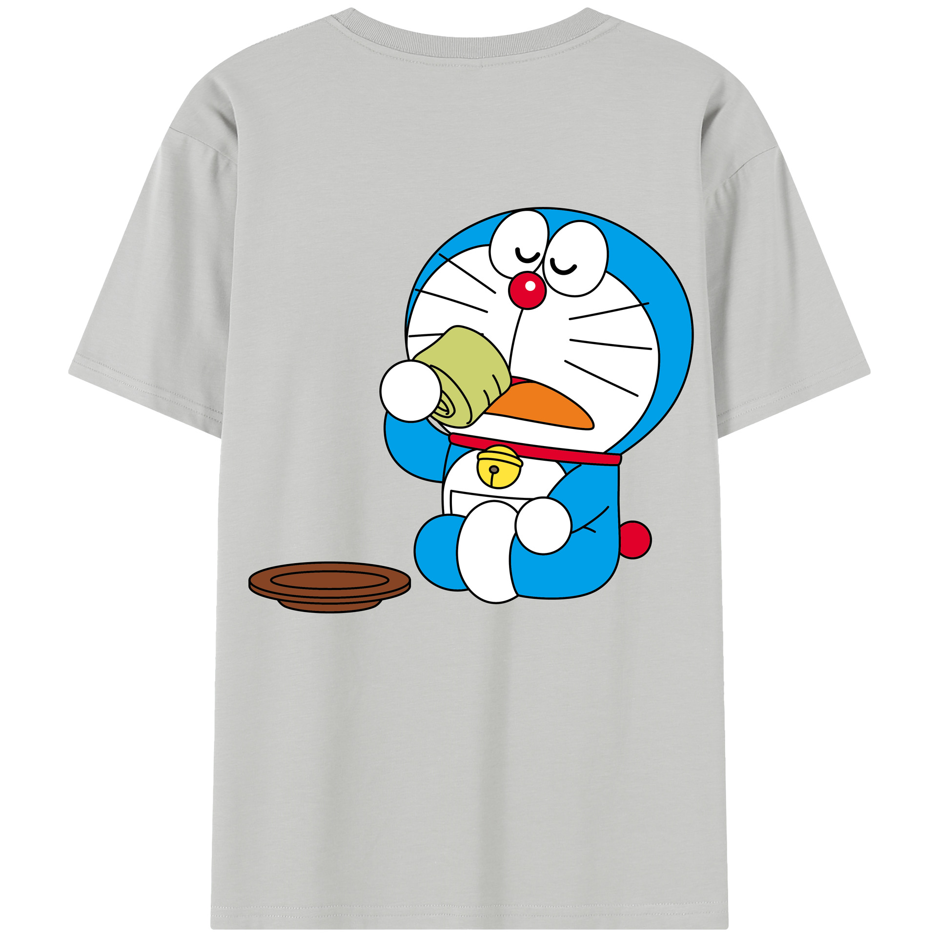 （画像用） ドラえもん Doraemon レディース半袖Tシャツ(バックプリント)