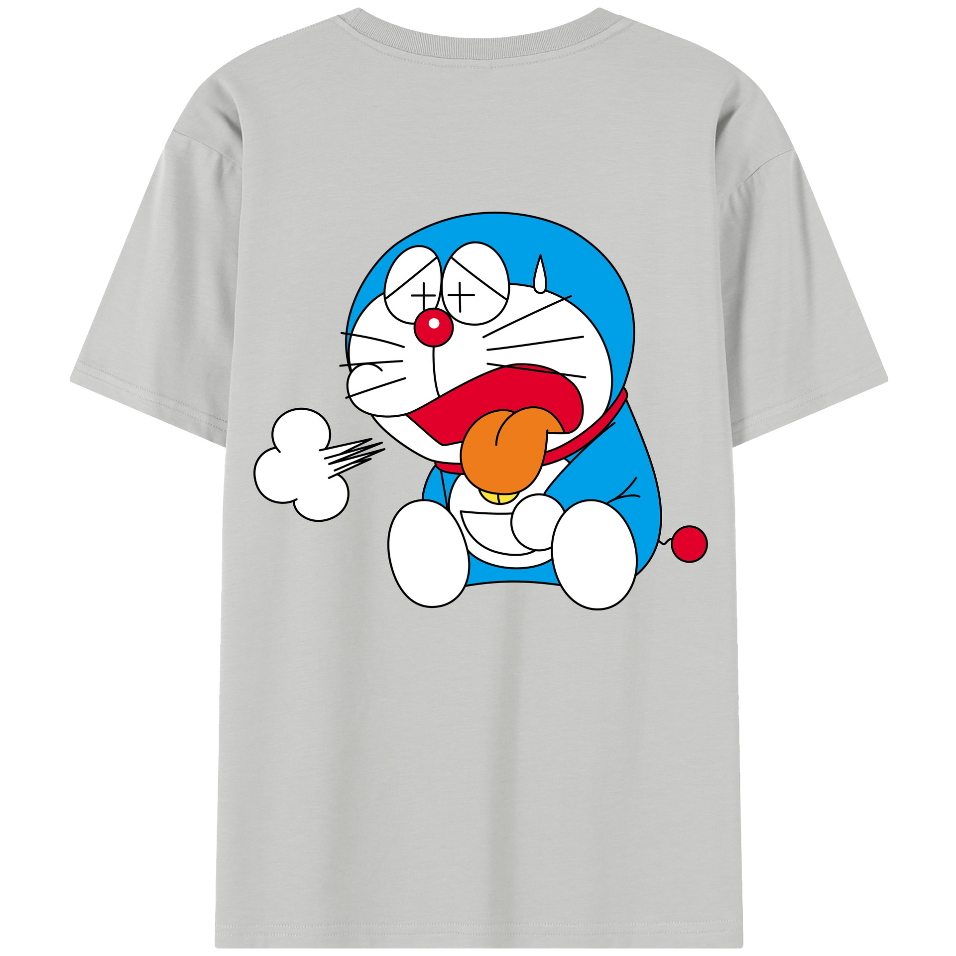 （画像用） ドラえもん Doraemon レディース半袖Tシャツ(バックプリント)