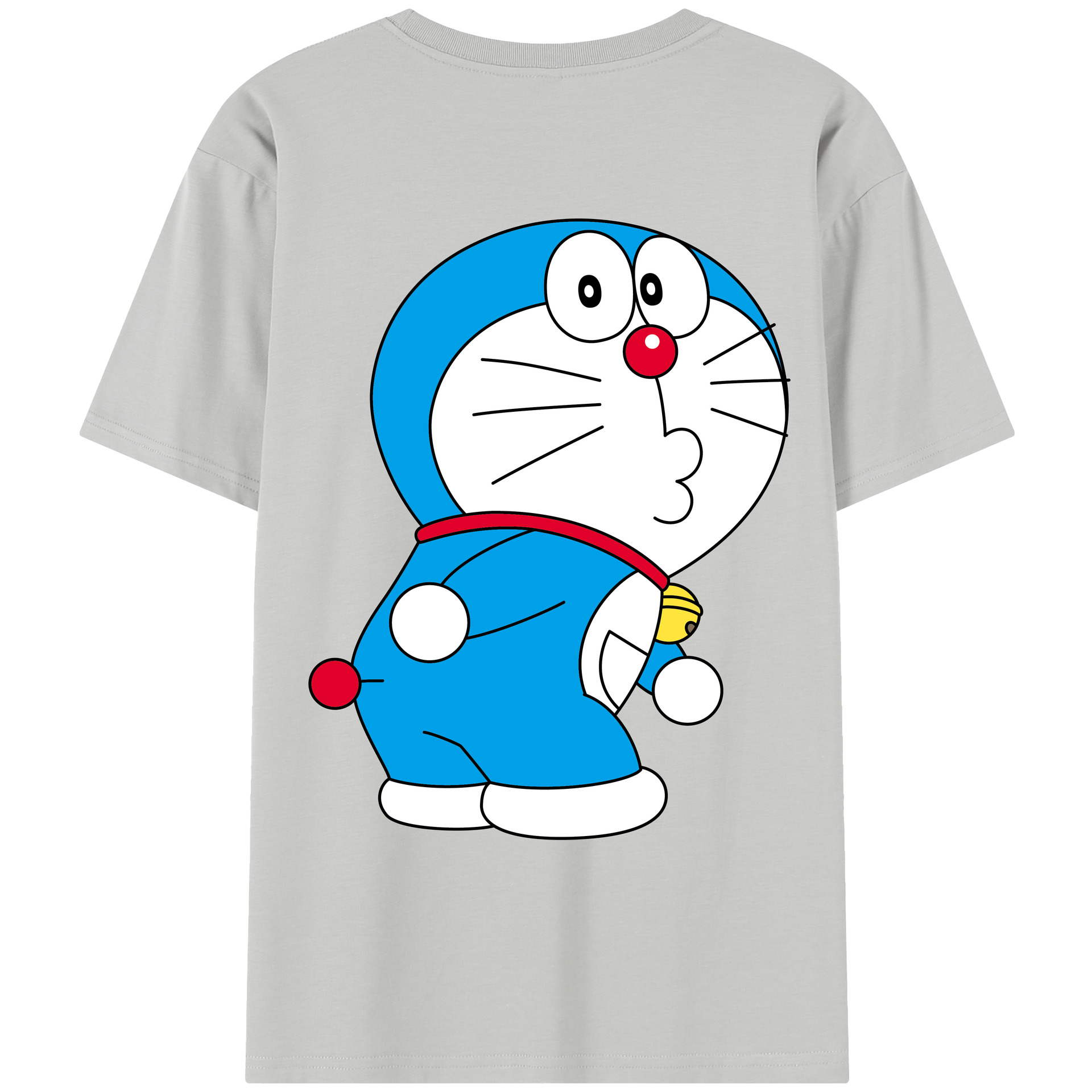 （画像用） ドラえもん Doraemon レディース半袖Tシャツ(バックプリント)