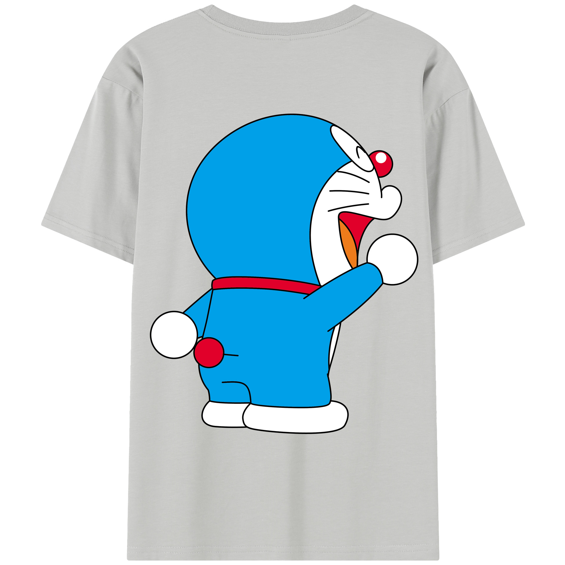 （画像用） ドラえもん Doraemon レディース半袖Tシャツ(バックプリント)