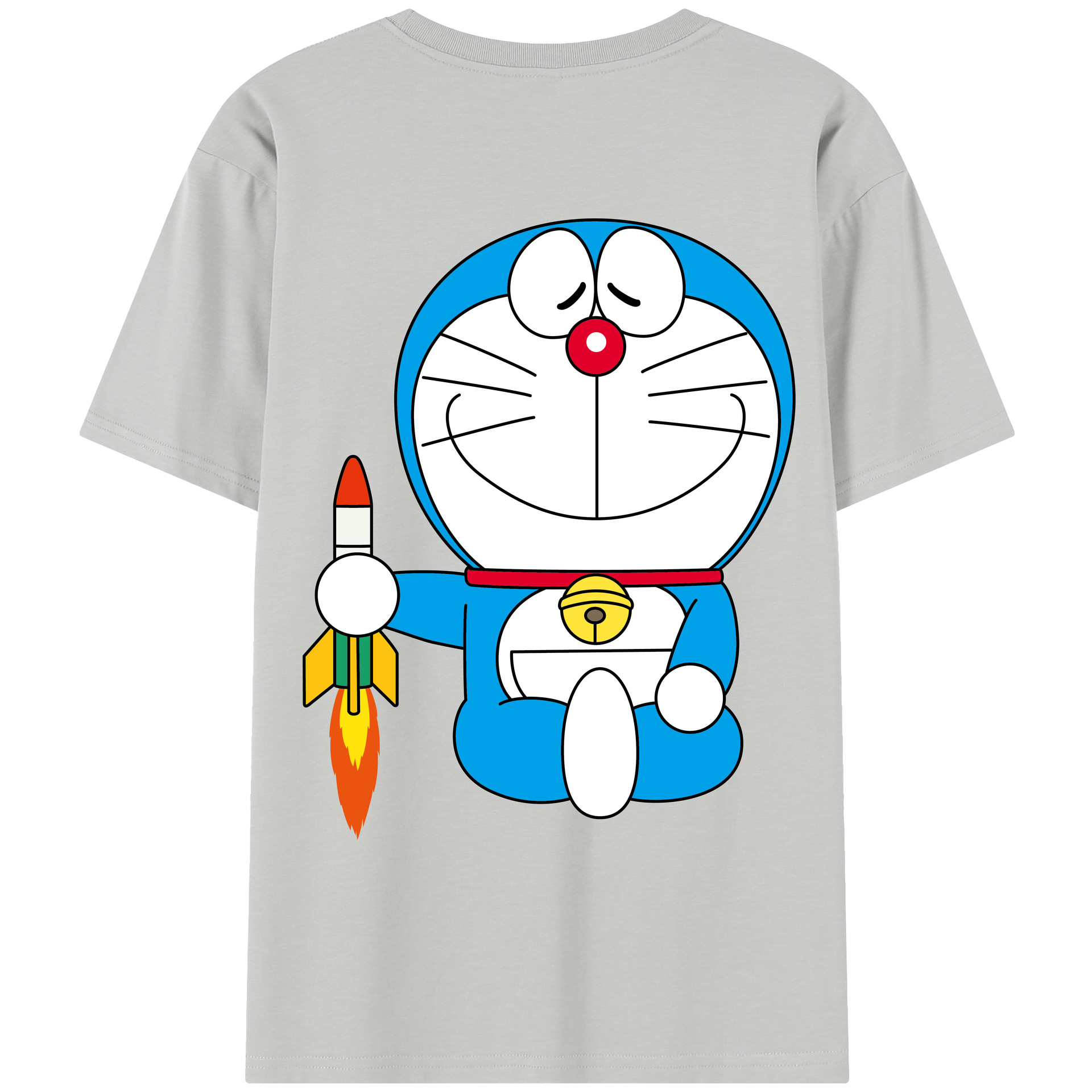 （画像用） ドラえもん Doraemon レディース半袖Tシャツ(バックプリント)