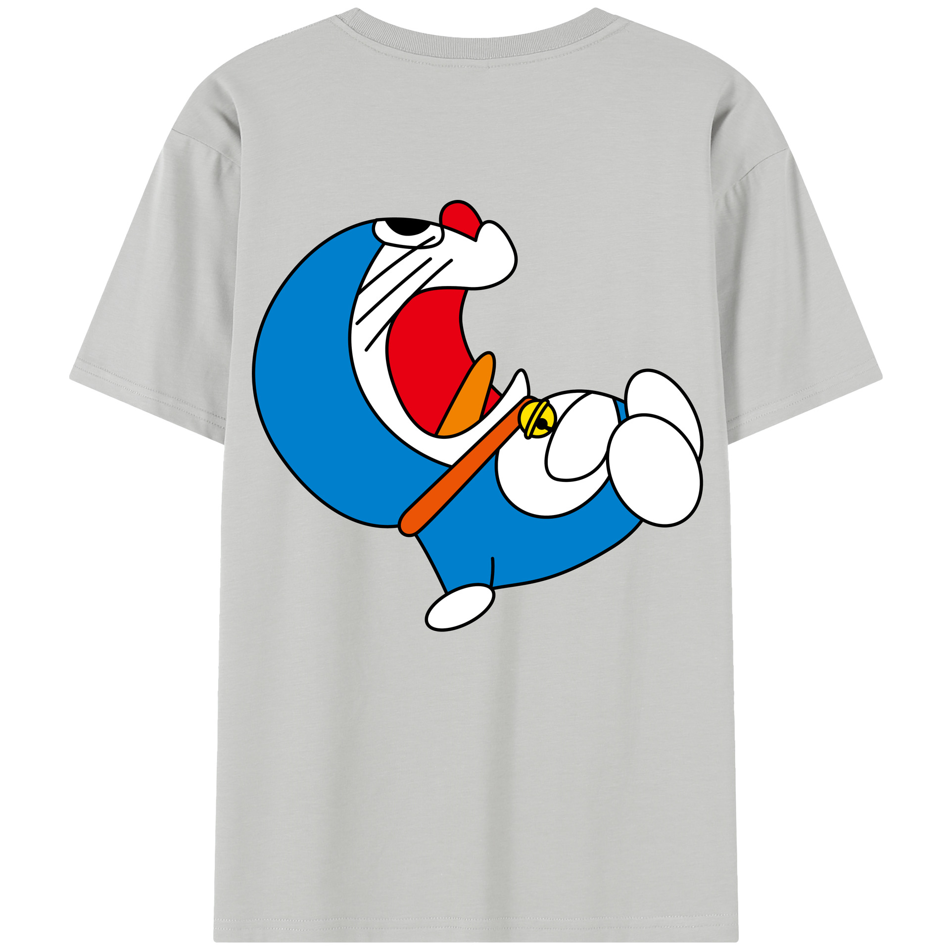 （画像用） ドラえもん Doraemon レディース半袖Tシャツ(バックプリント)