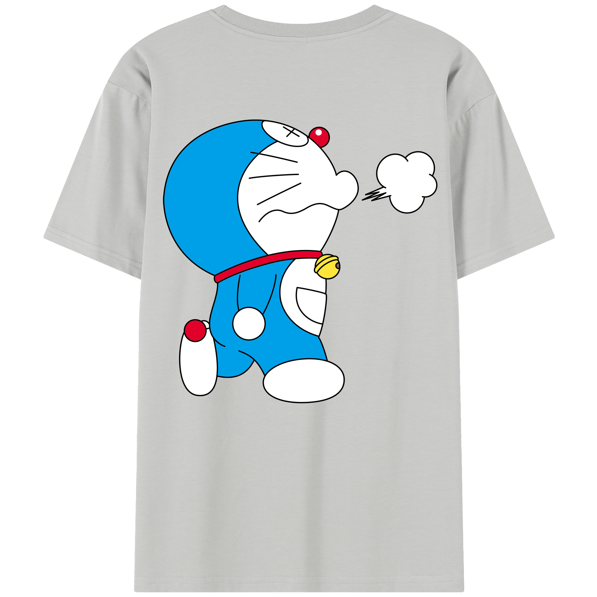 （画像用） ドラえもん Doraemon レディース半袖Tシャツ(バックプリント)