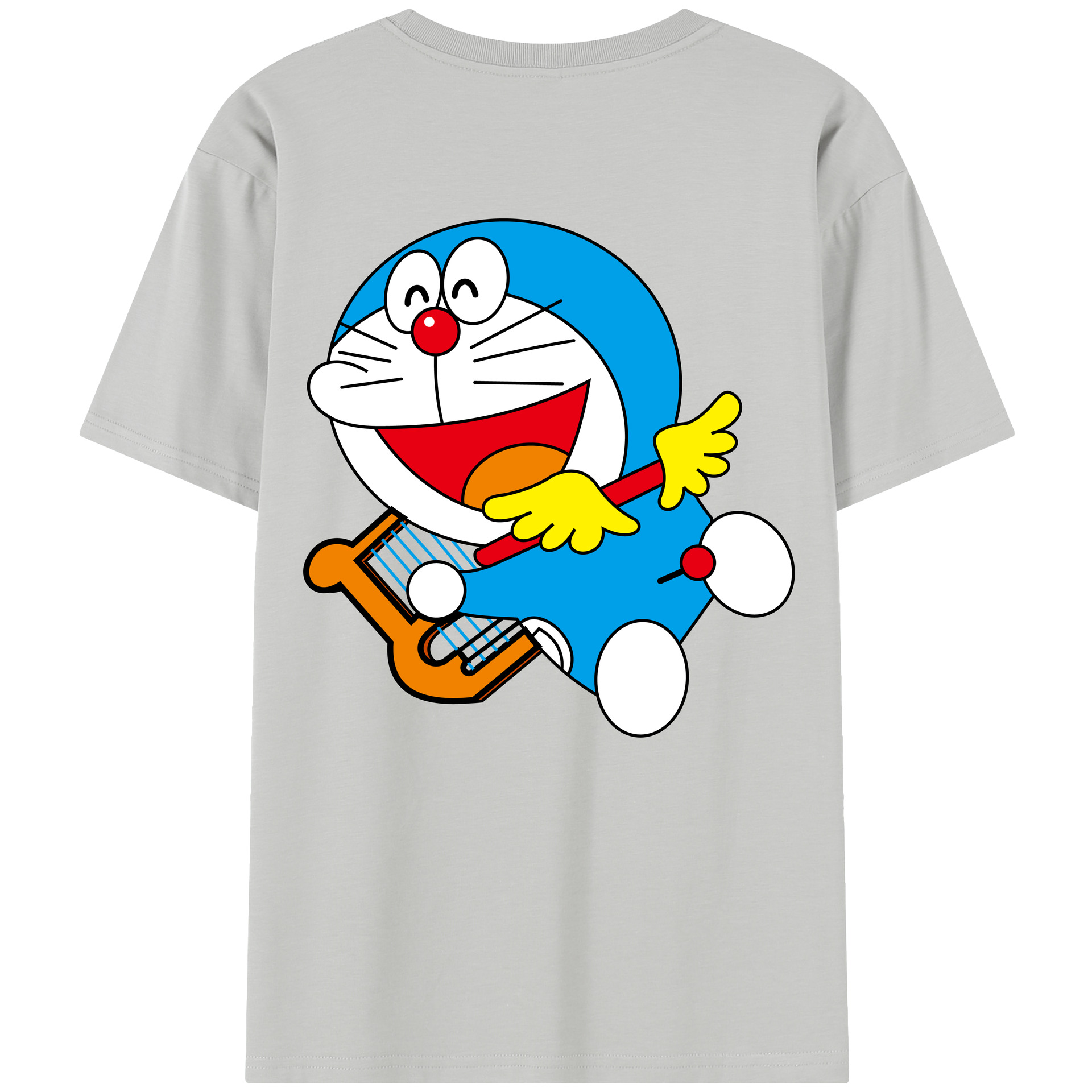 （画像用） ドラえもん Doraemon レディース半袖Tシャツ(バックプリント)