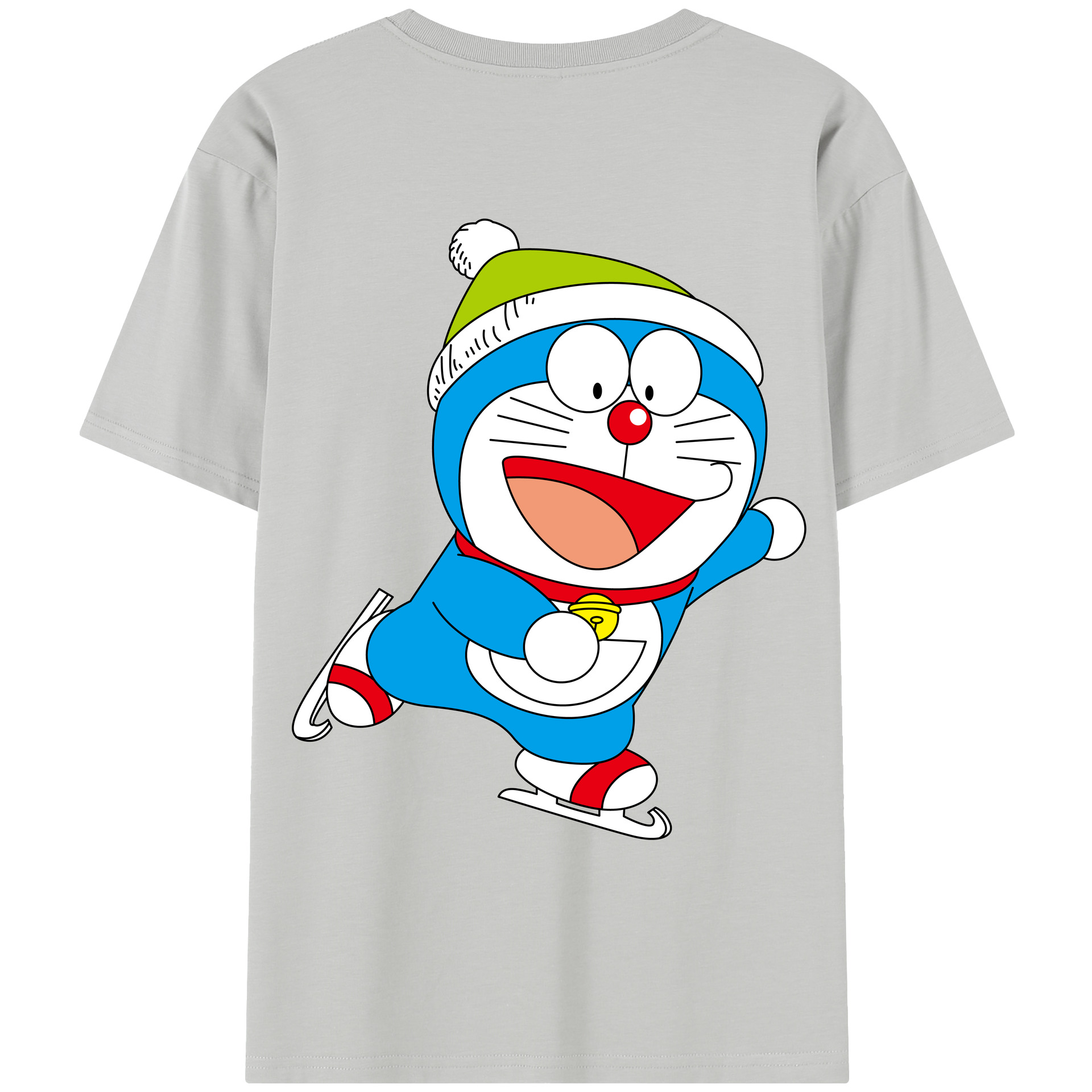 （画像用） ドラえもん Doraemon レディース半袖Tシャツ(バックプリント)