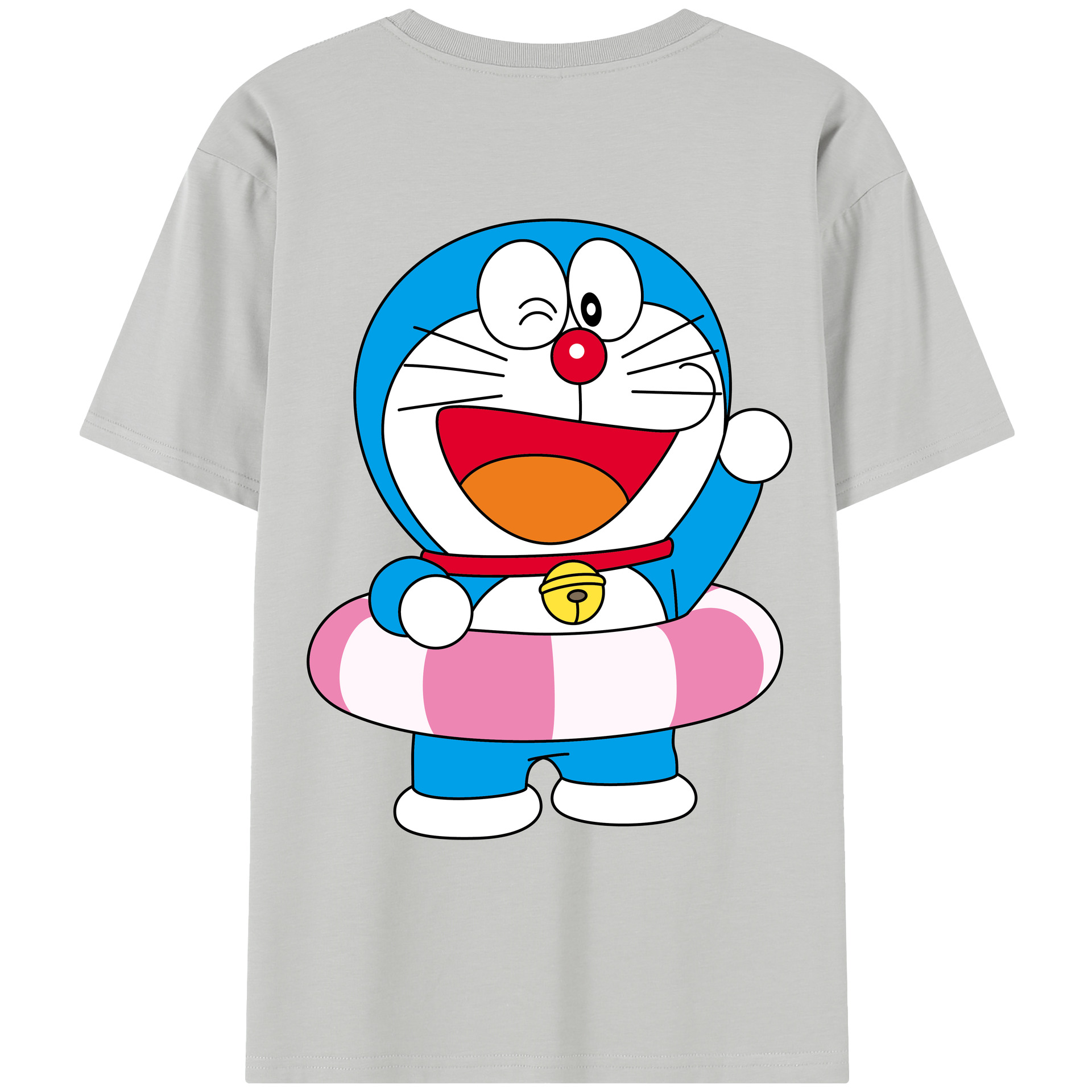 （画像用） ドラえもん Doraemon レディース半袖Tシャツ(バックプリント)