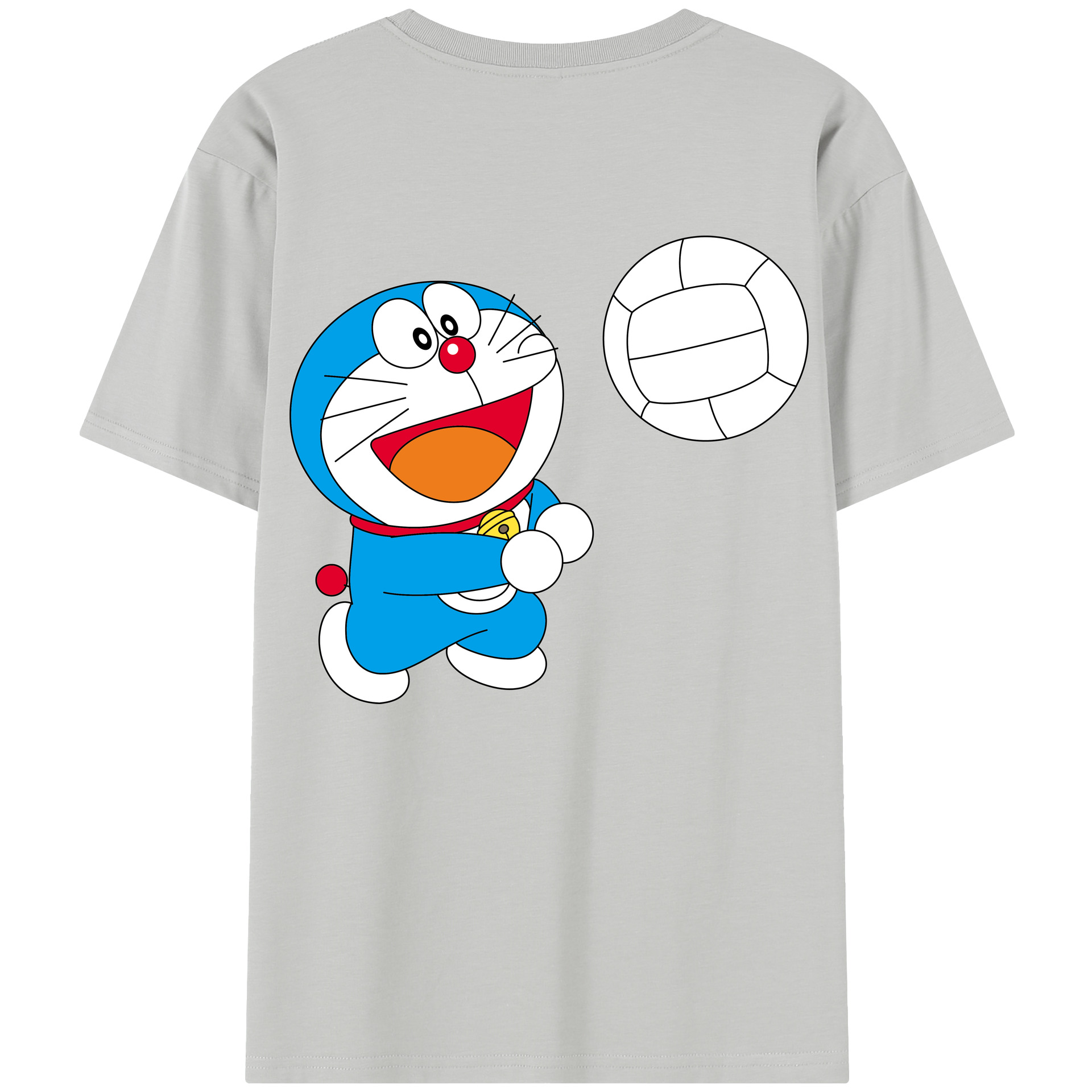 （画像用） ドラえもん Doraemon レディース半袖Tシャツ(バックプリント)