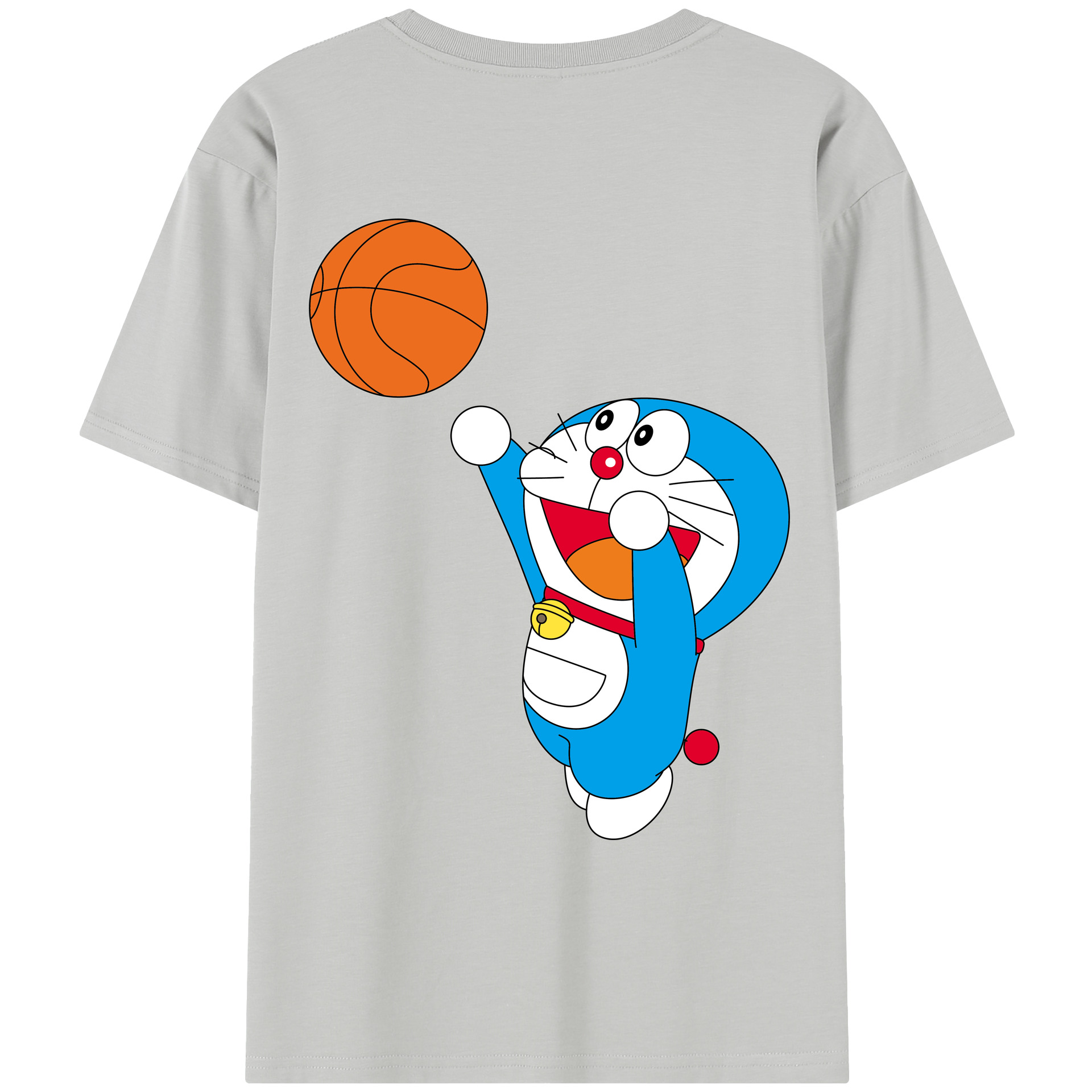 （画像用） ドラえもん Doraemon レディース半袖Tシャツ(バックプリント)
