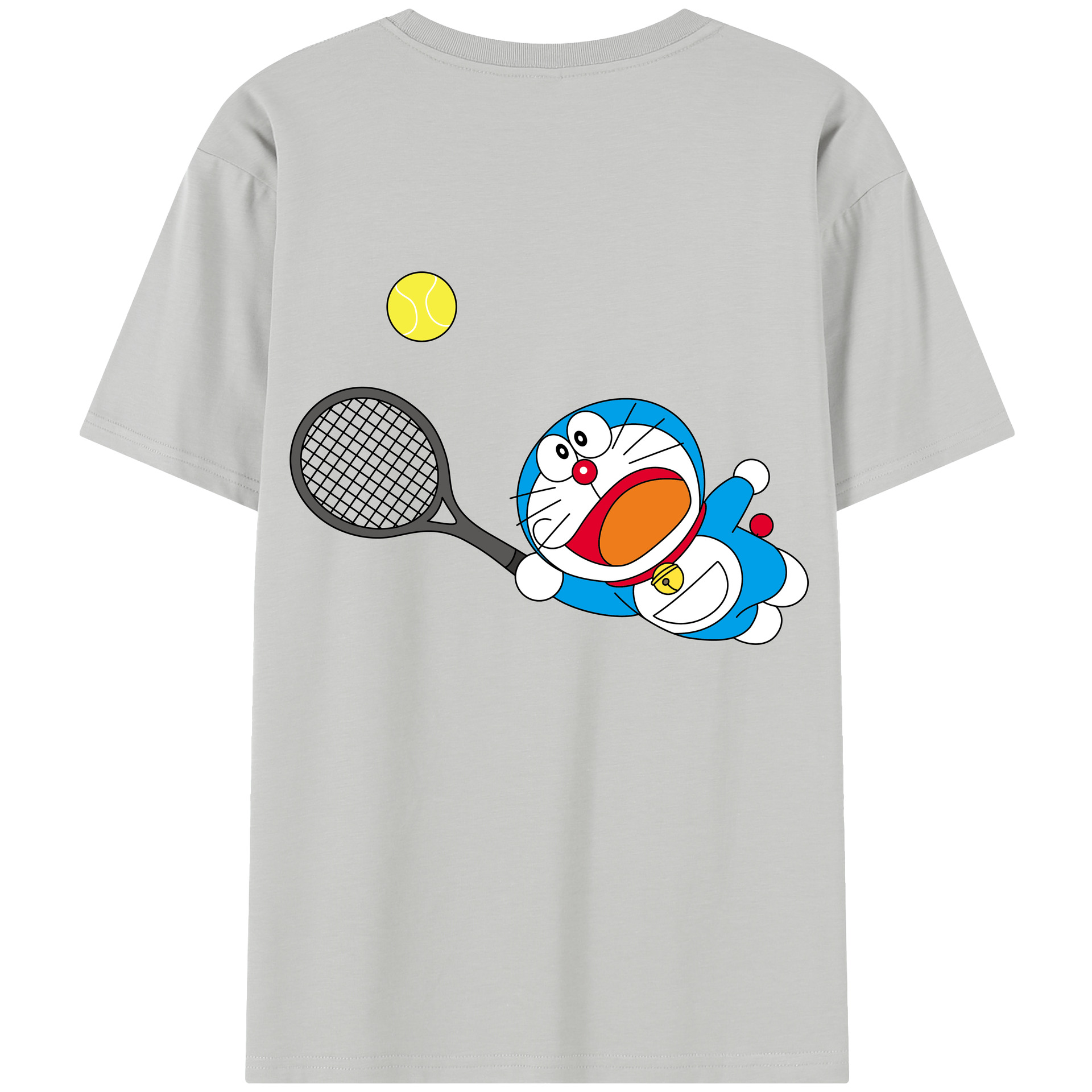 （画像用） ドラえもん Doraemon レディース半袖Tシャツ(バックプリント)