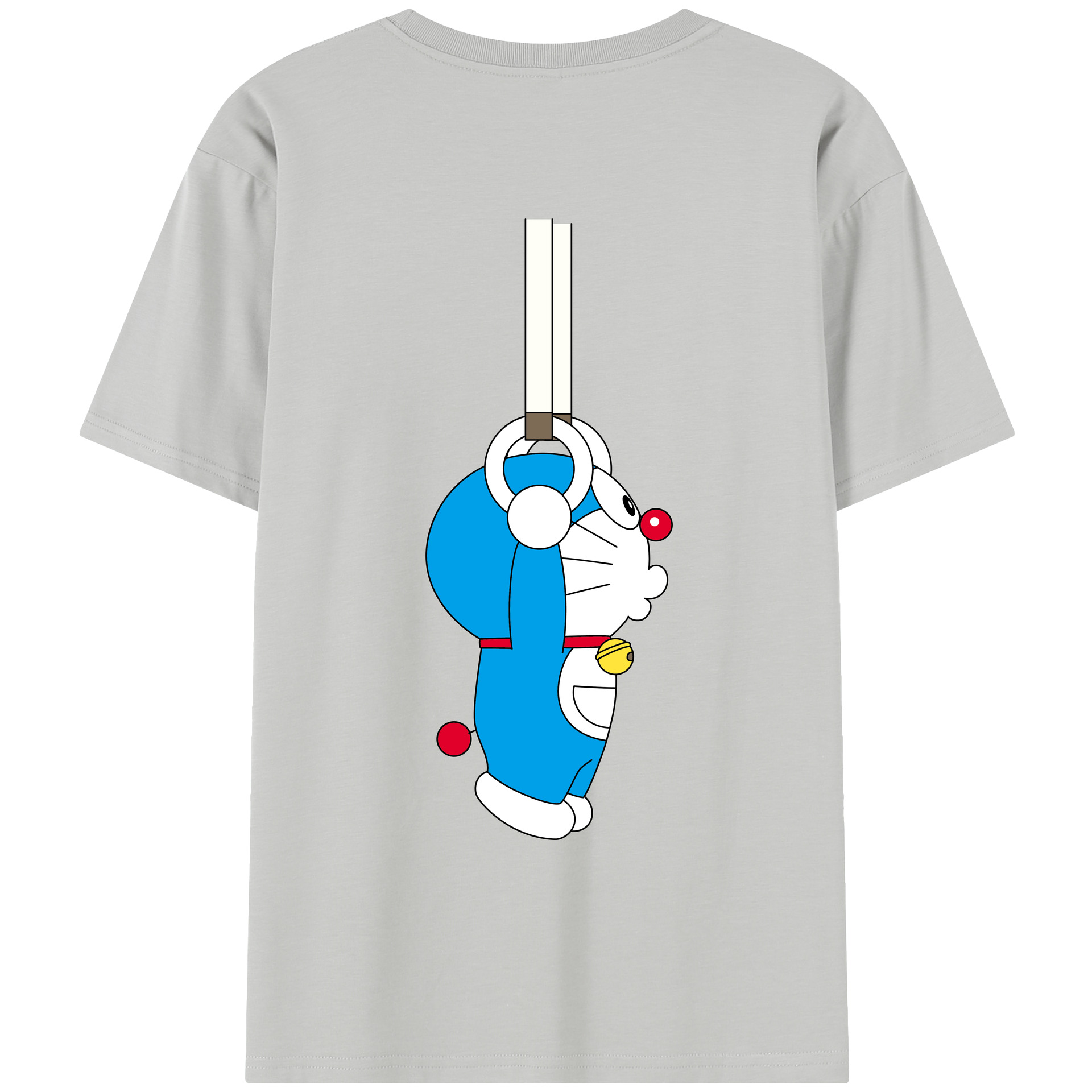 （画像用） ドラえもん Doraemon レディース半袖Tシャツ(バックプリント)