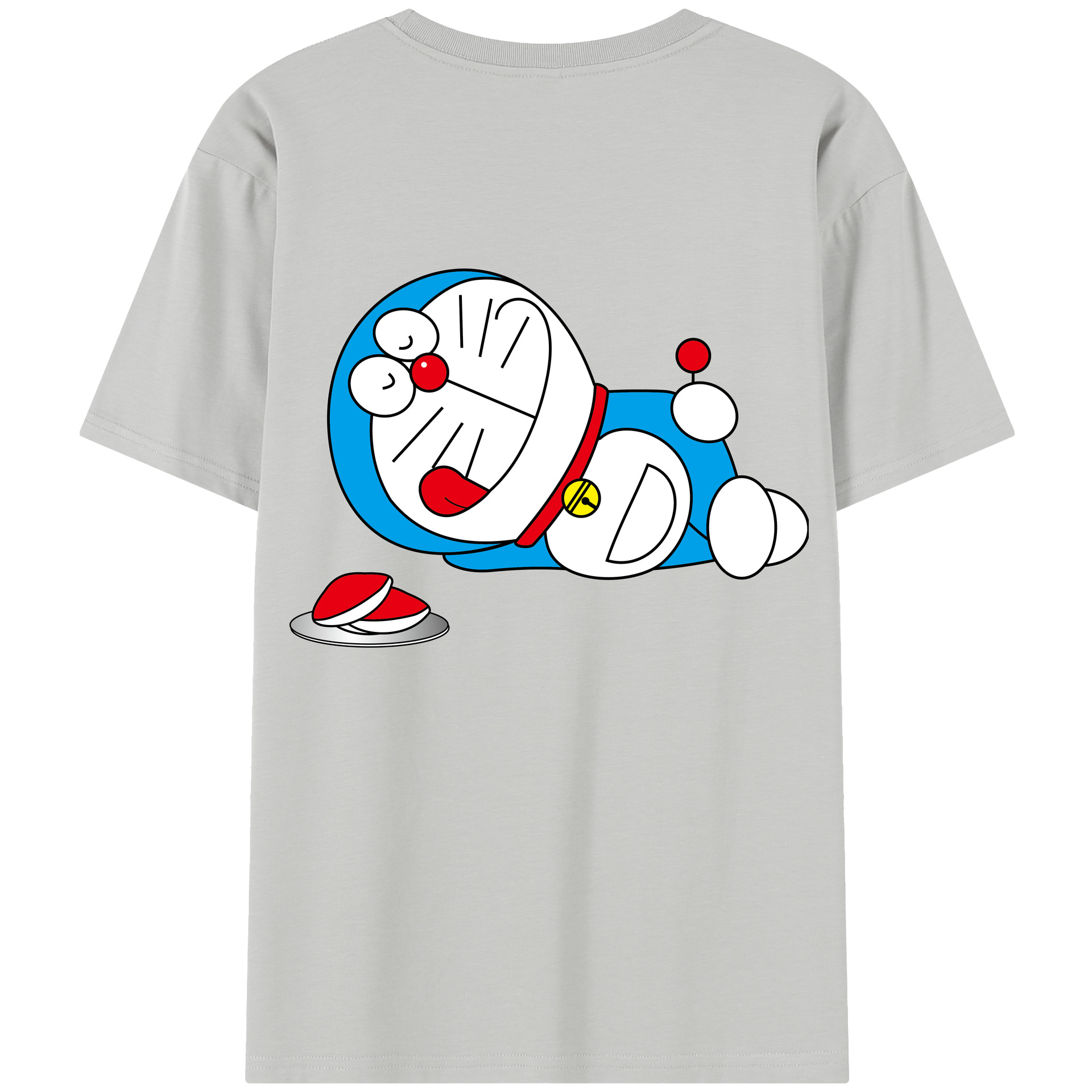 （画像用） ドラえもん Doraemon レディース半袖Tシャツ(バックプリント)