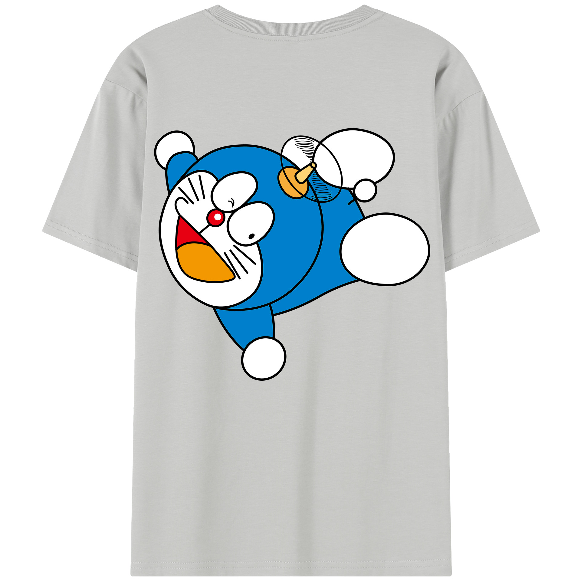 （画像用） ドラえもん Doraemon レディース半袖Tシャツ(バックプリント)