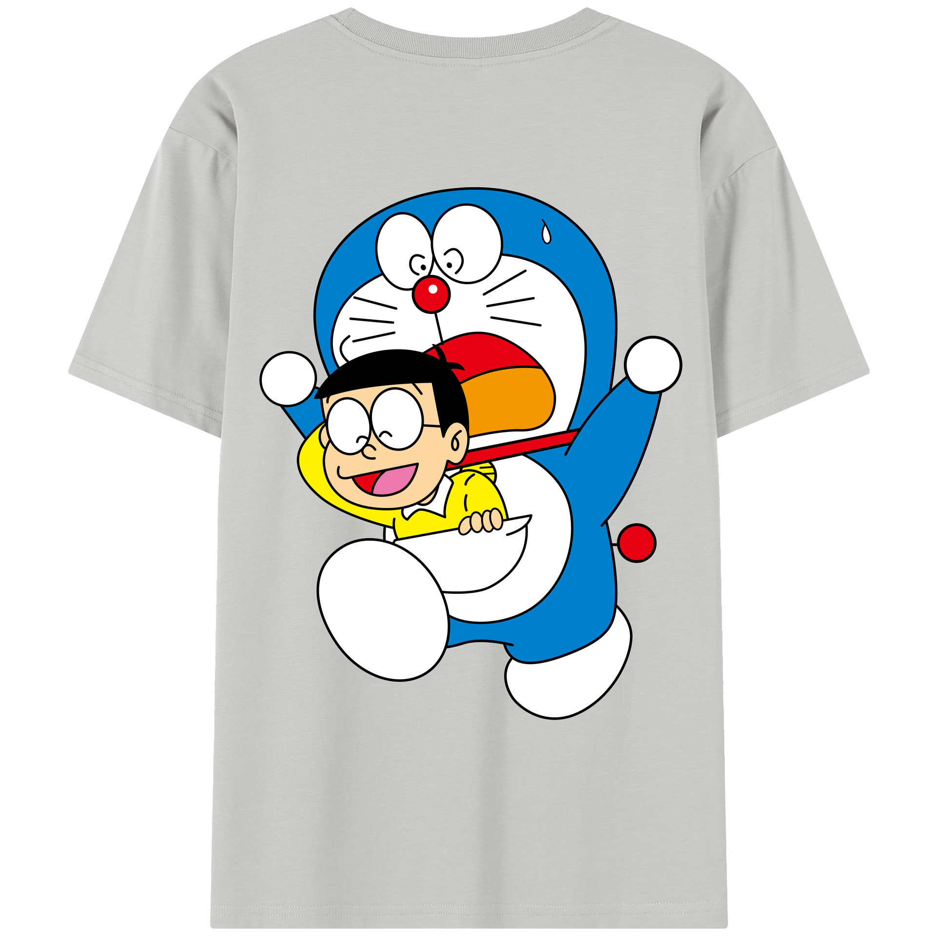 （画像用） ドラえもん Doraemon レディース半袖Tシャツ(バックプリント)